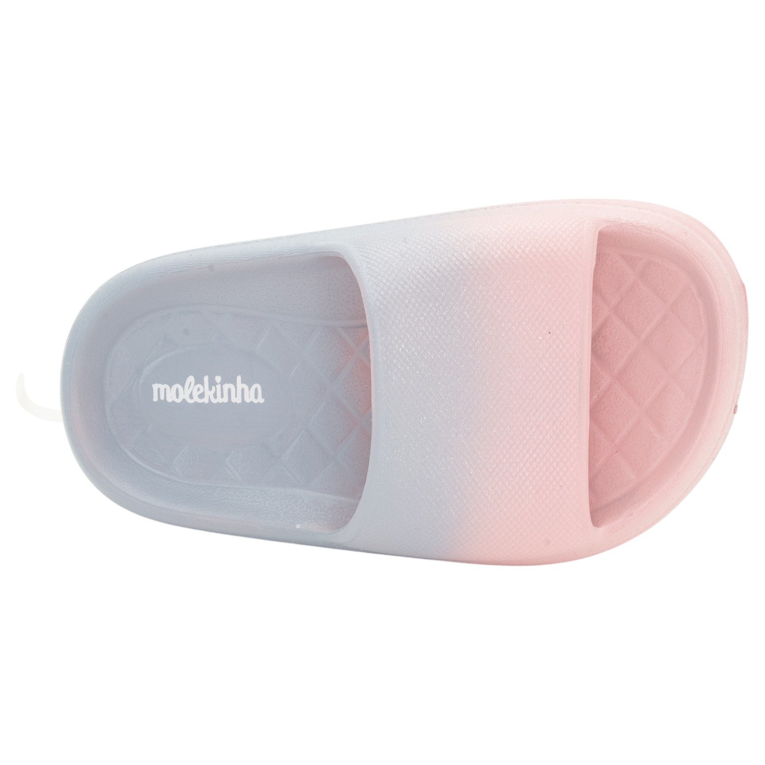 Chinelo Infantil Menina Molekinha 2338.300 - Rosa Rosa/Azul 5