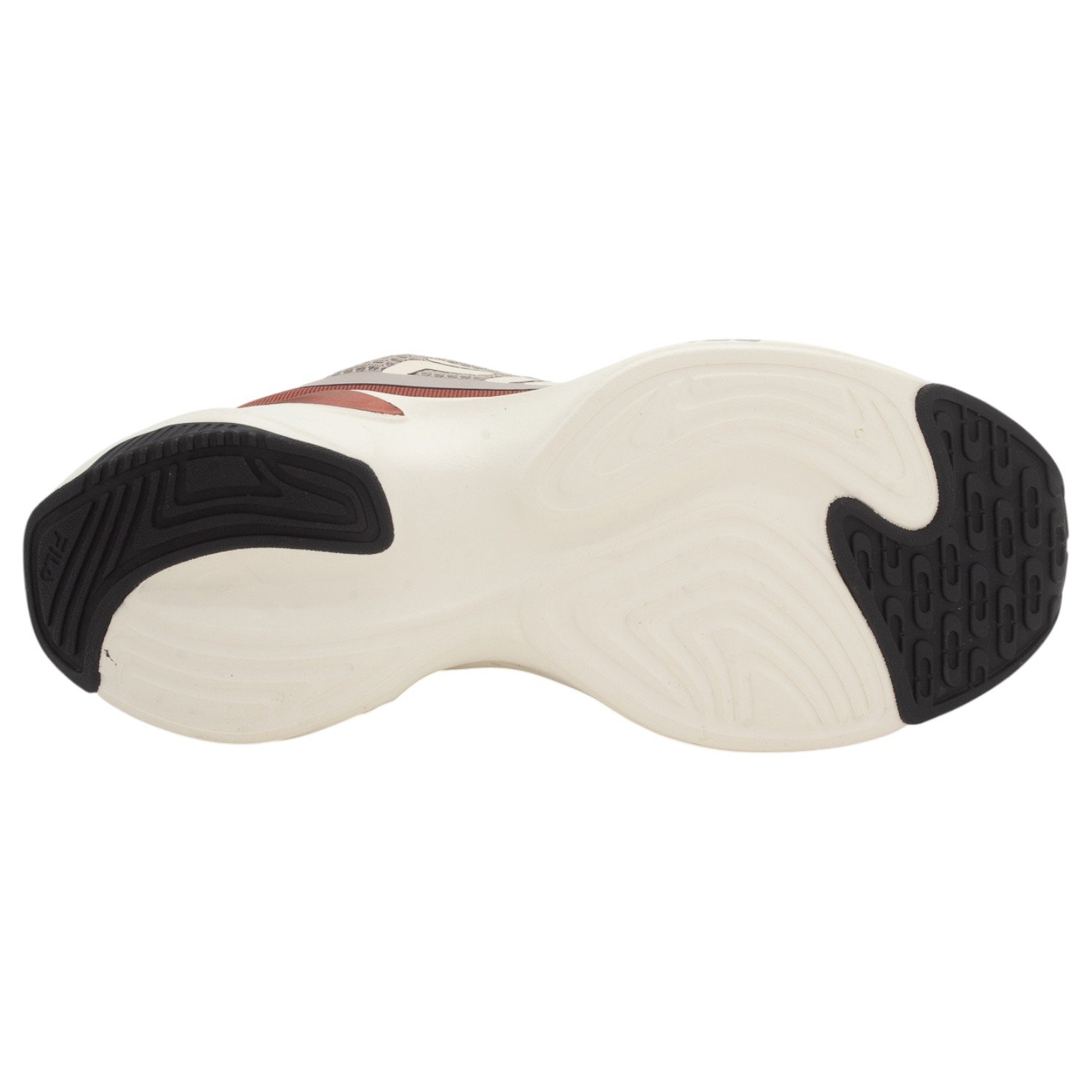 Tênis Feminino Fila Recovery - Bordô Bege/Vermelho 4