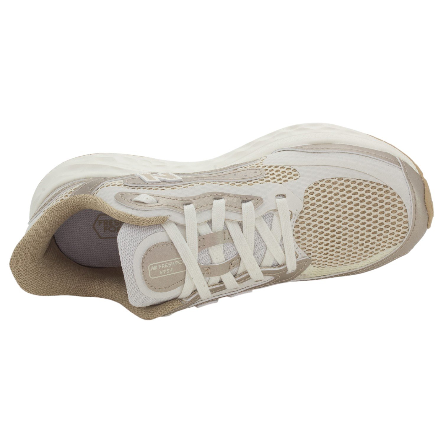 Tênis Feminino New Balance Arishiv4 - Bege Bege 5