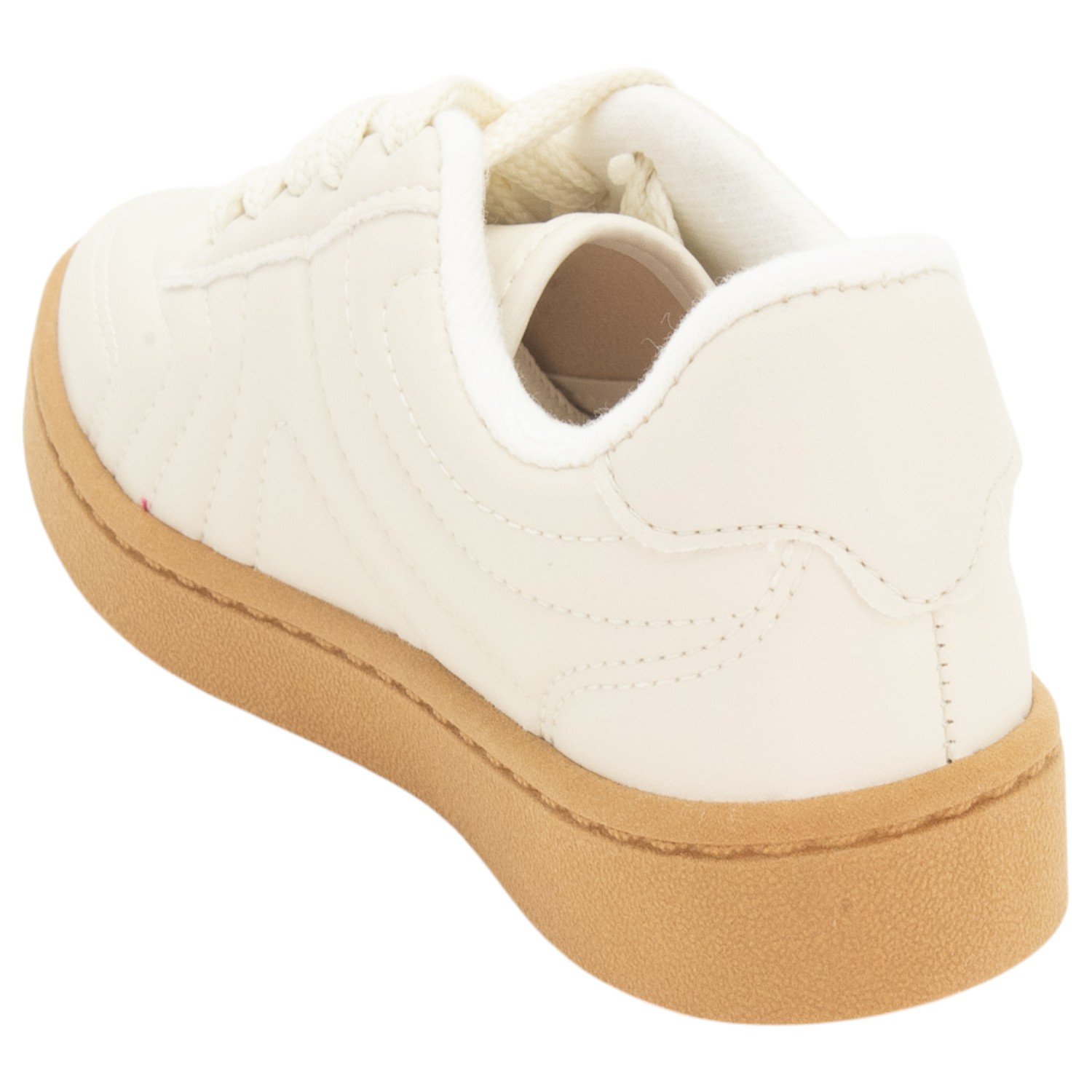 Tênis Infantil Menina Molekinha 2574.117 - Off White Off White 3