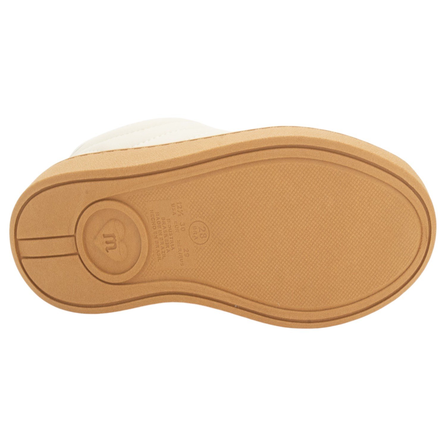 Tênis Infantil Menina Molekinha 2574.117 - Off White Off White 4