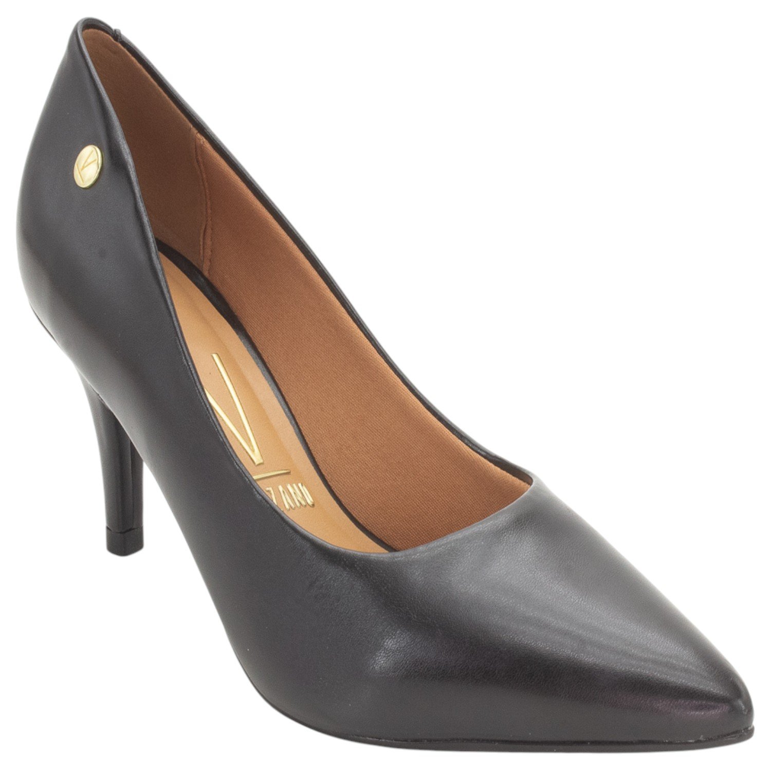 Scarpin Feminino Vizzano 1185.702 - Preto Preto 2