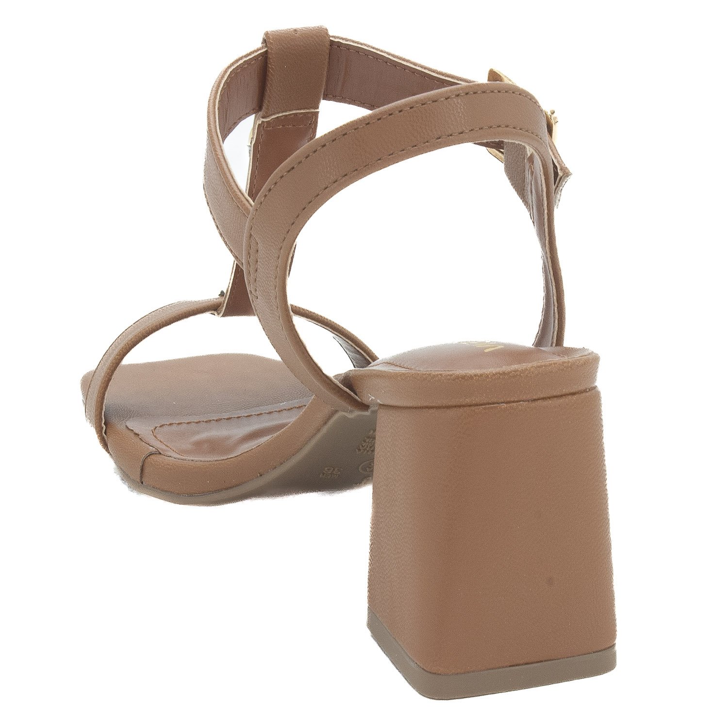 Sandália Feminina Via Marte 171-036-01 - Marrom Marrom 3