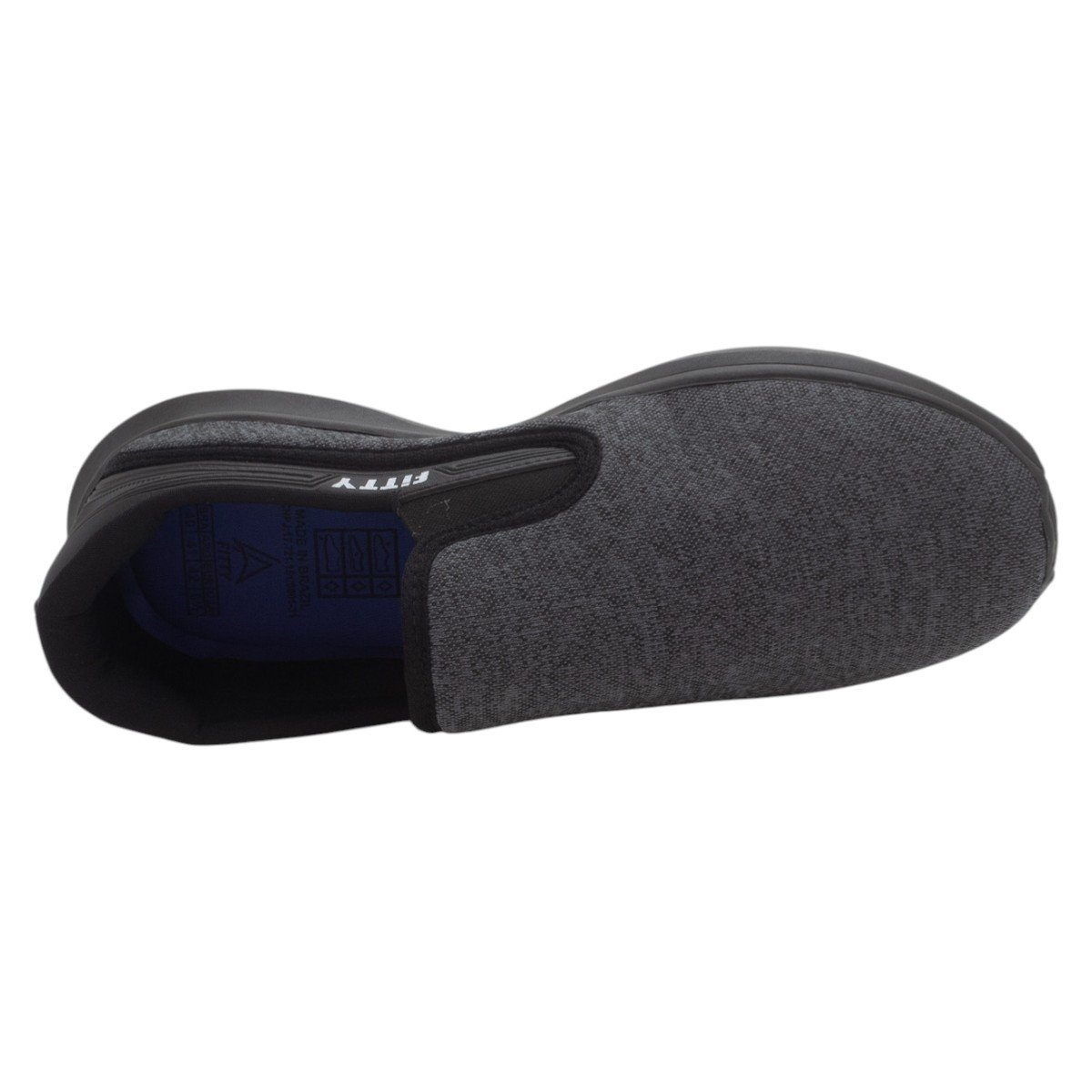 Tênis Masculino La Fitty 1240 - Cinza Cinza 5