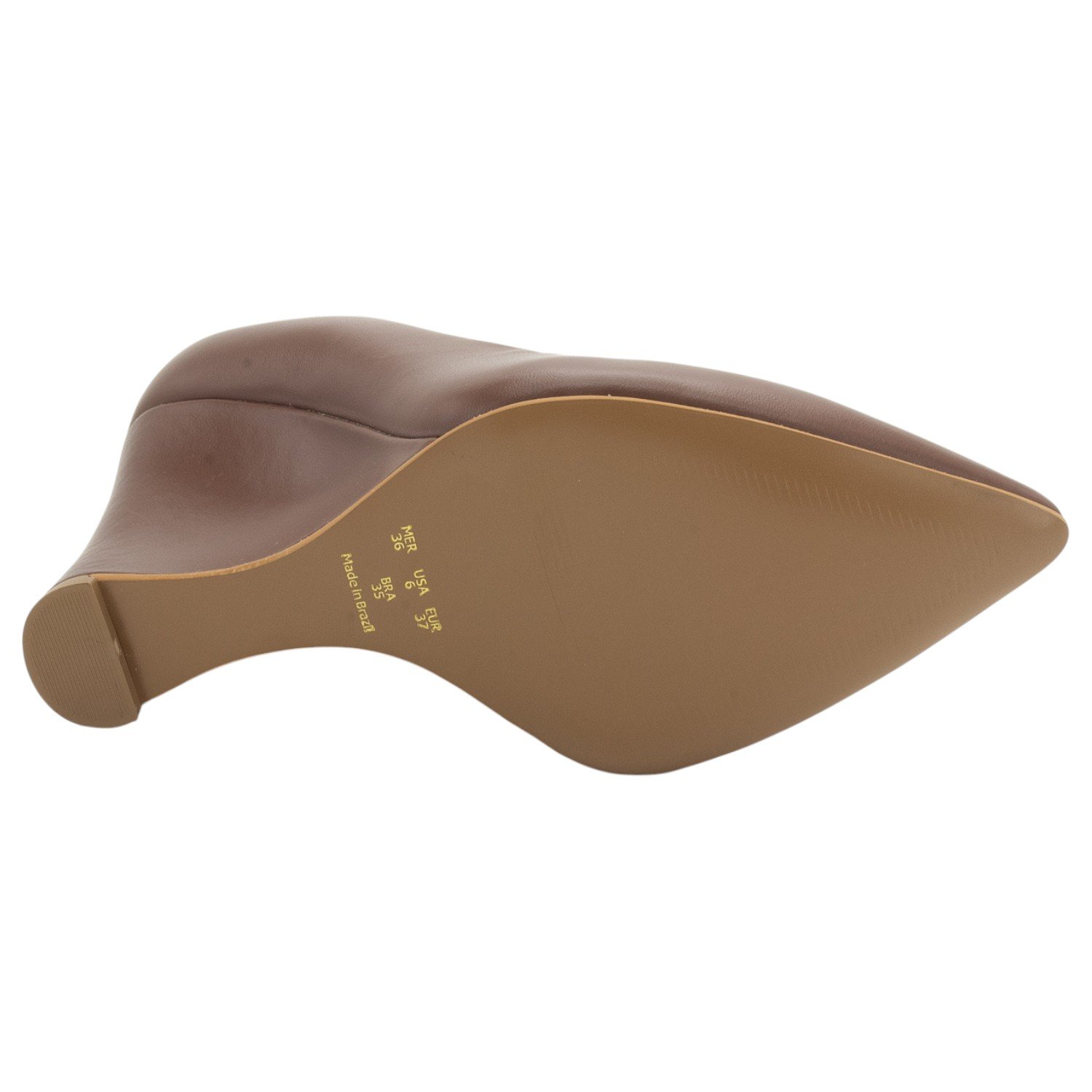 Scarpin Feminino Lia Line 2409.72112 - Marrom Marrom 4