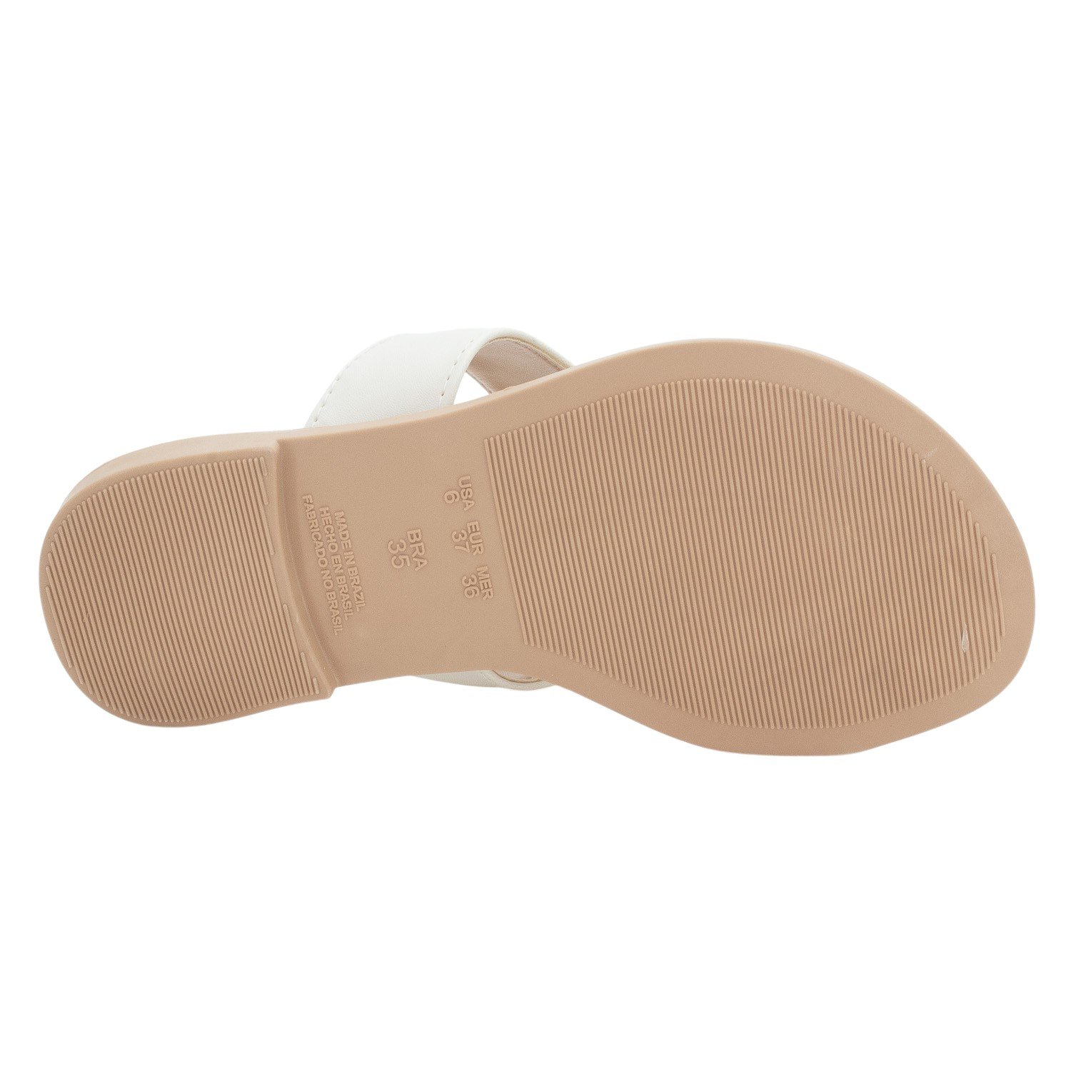 Rasteira Feminina Marina Carvalho 1718 - Off White Branco 4