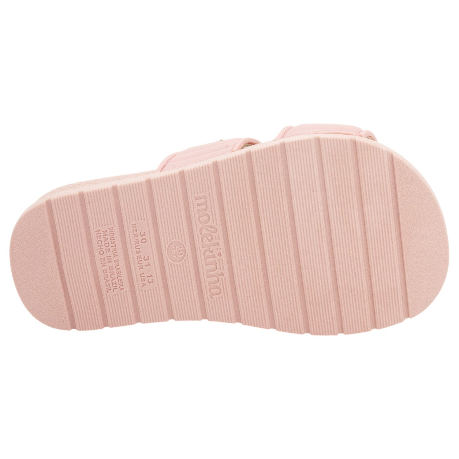 Chinelo Infantil Menina Molekinha 2341.136 - Rosa Rosa 4