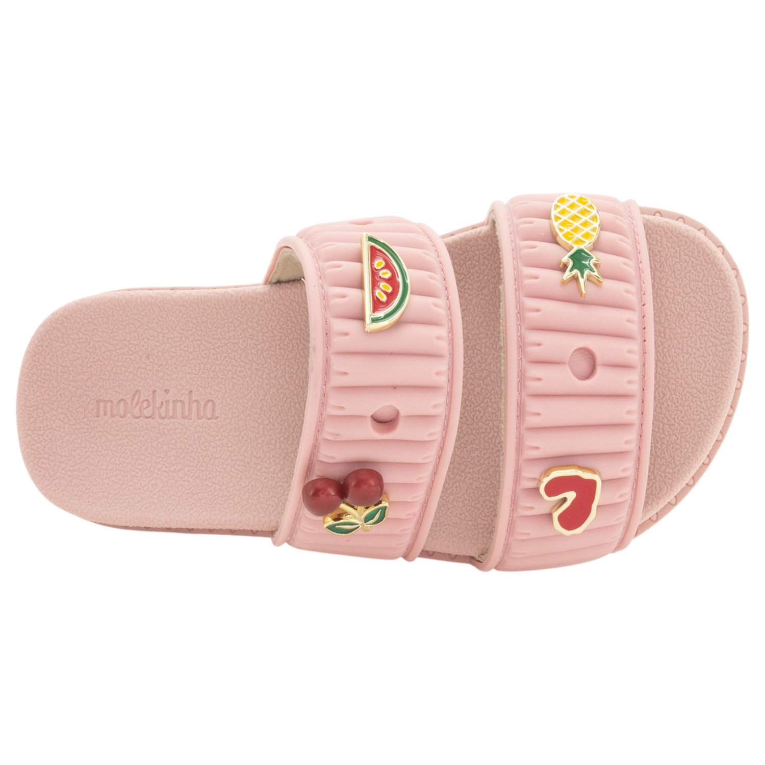 Chinelo Infantil Menina Molekinha 2341.136 - Rosa Rosa 5
