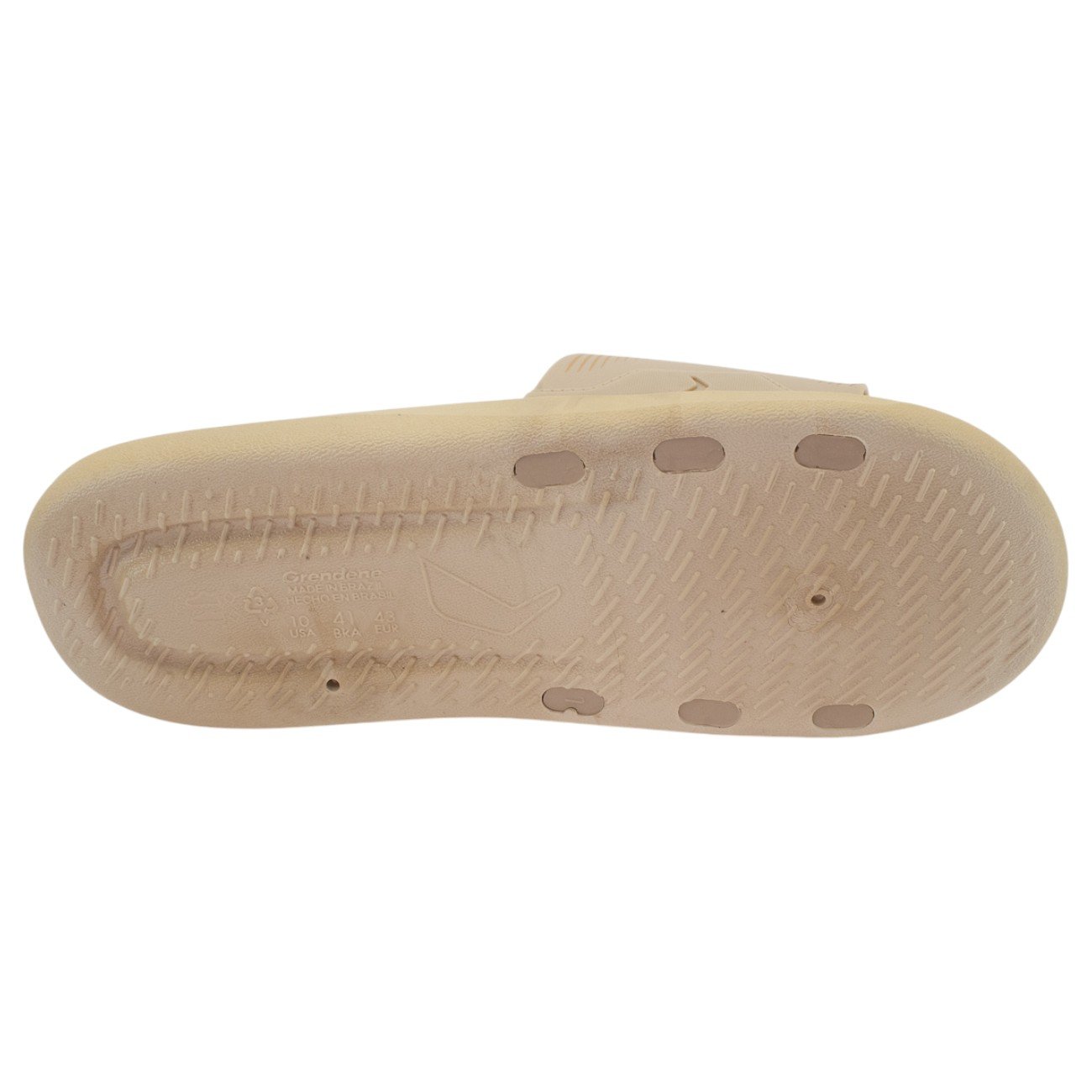 Chinelo Masculino Rider Step Slide - Bege Bege 4
