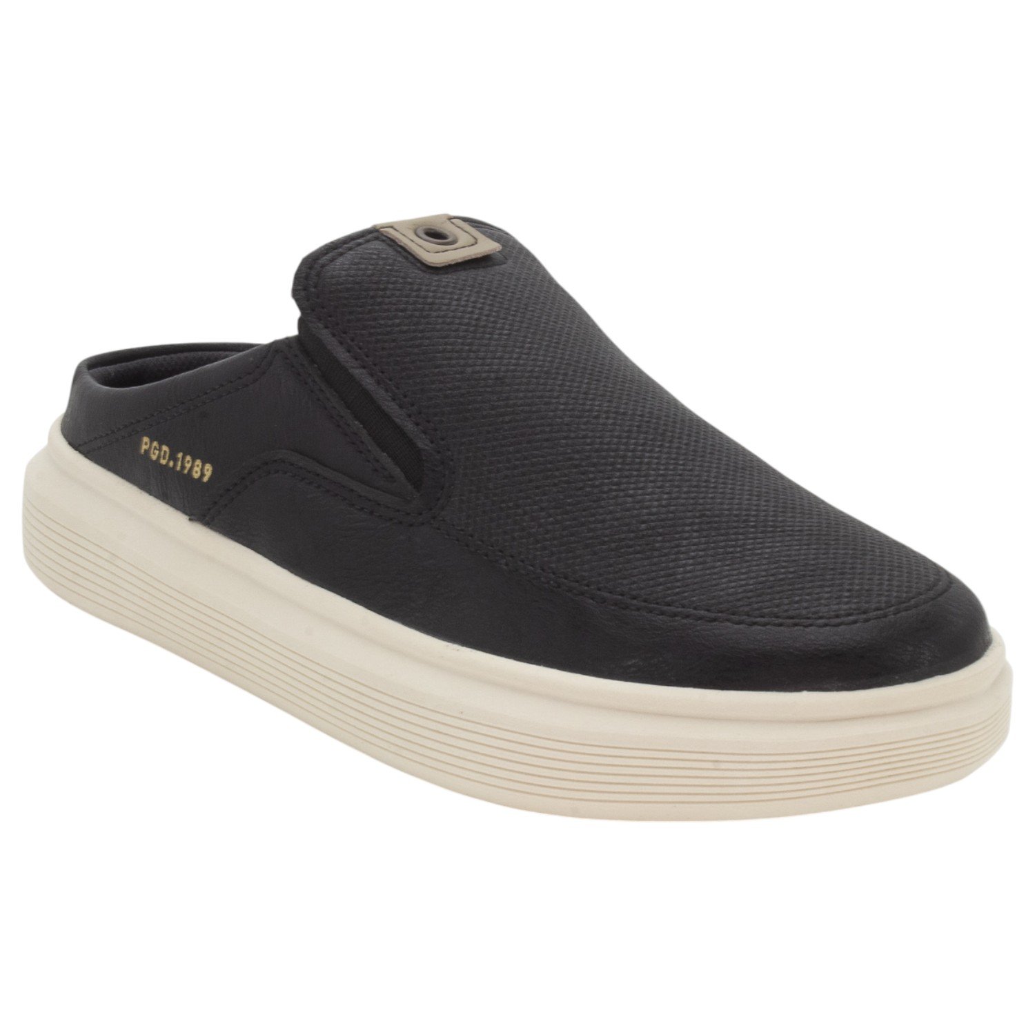 Mule Masculino Pegada 172107-06 - Preto Preto 2