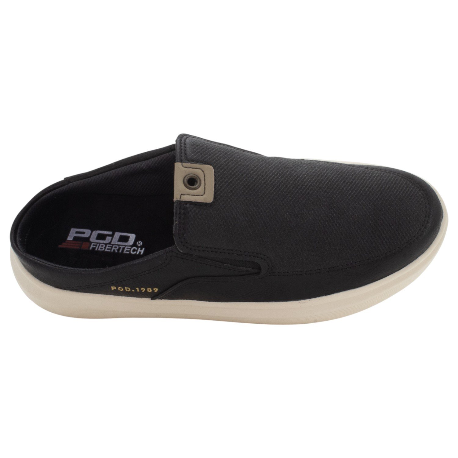 Mule Masculino Pegada 172107-06 - Preto Preto 5