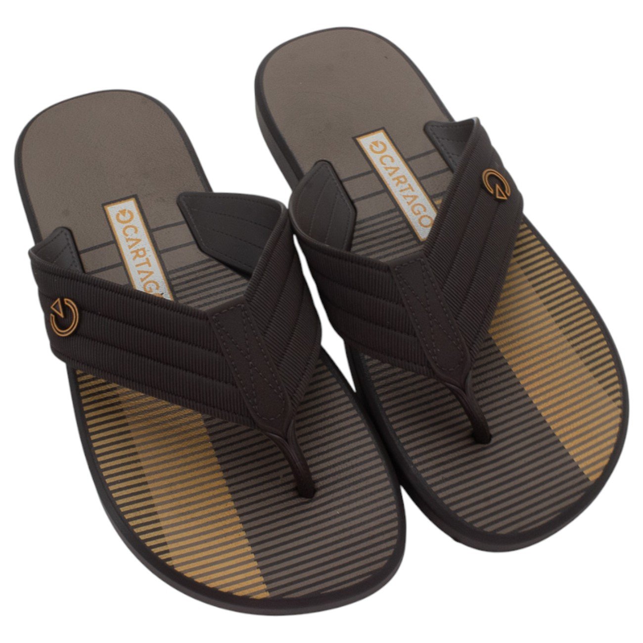 Chinelo Masculino Cartago Montreal - Marrom
