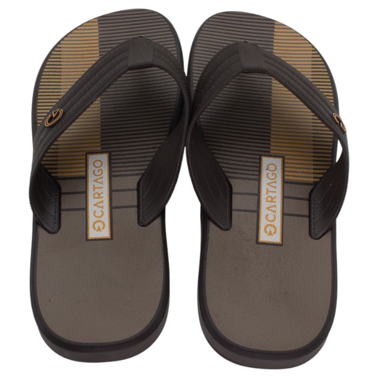Chinelo Masculino Cartago Montreal - Marrom Marrom 3