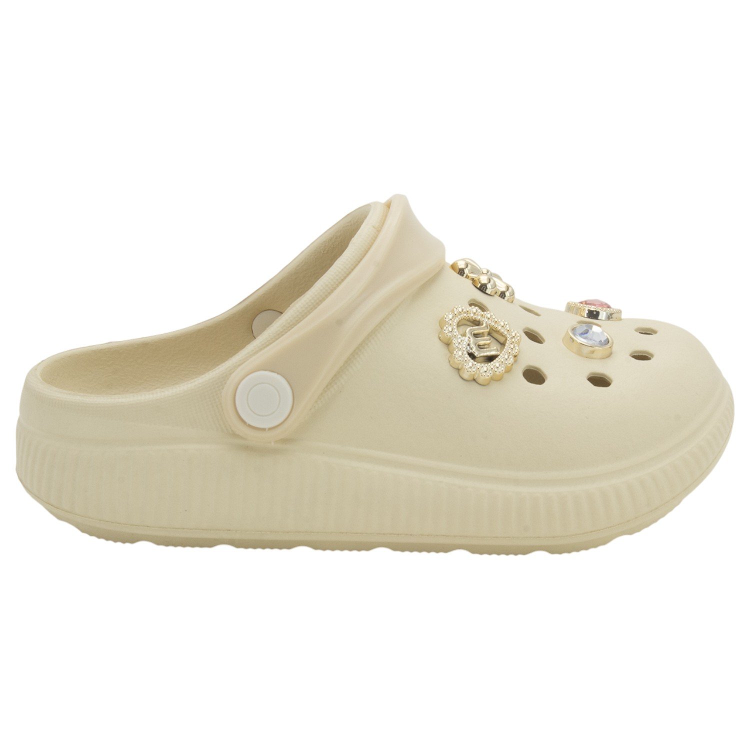 Babuche Infantil Menina Molekinha 2591.103 - Creme