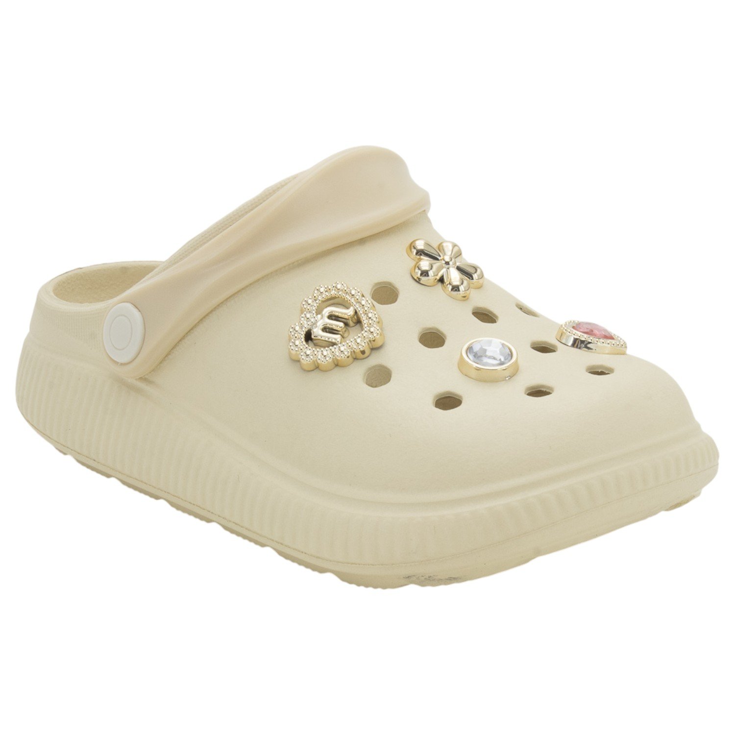 Babuche Infantil Menina Molekinha 2591.103 - Creme Bege 2