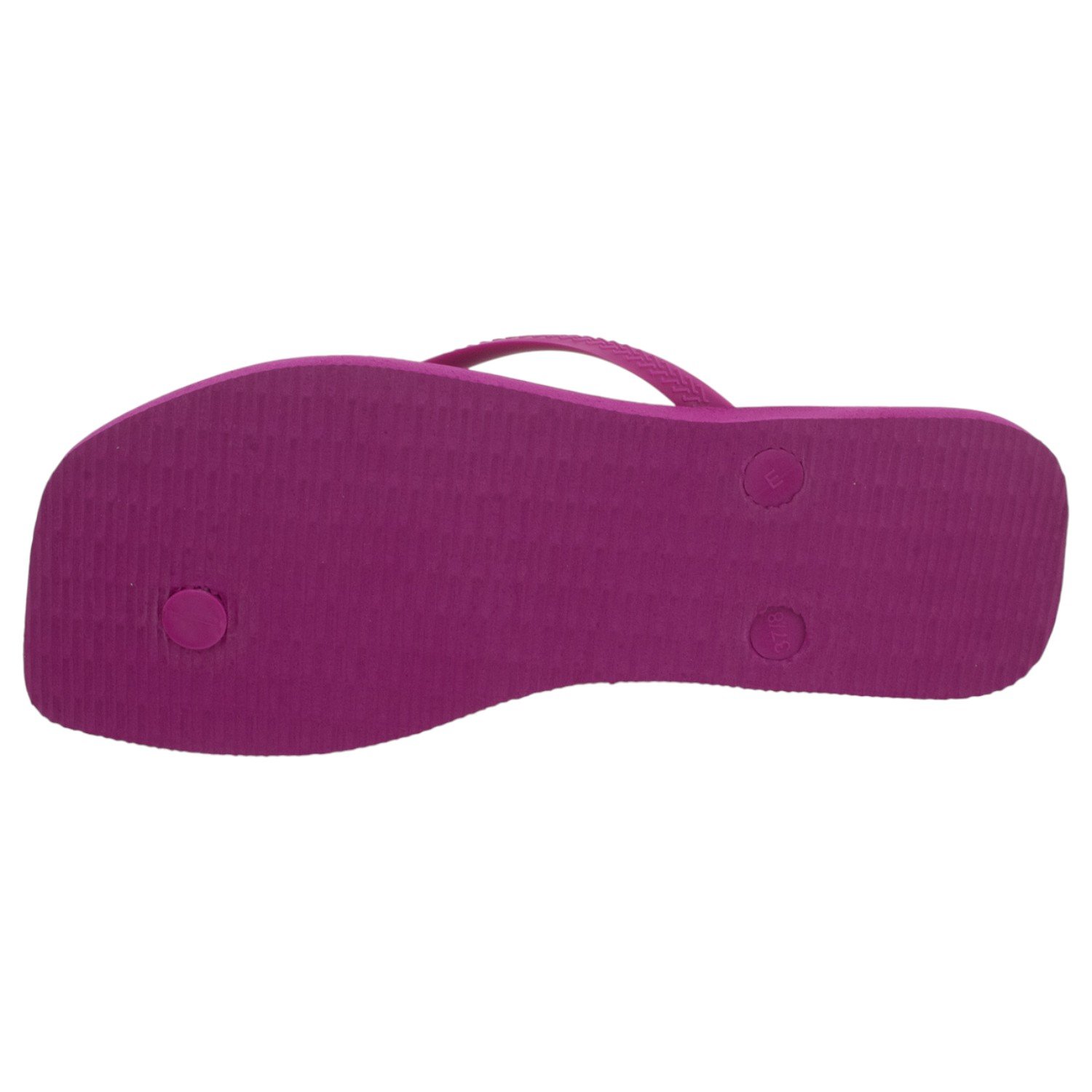 Chinelo Feminino Havaianas Slim Square Logo Pop Up - Roxo Roxo 4