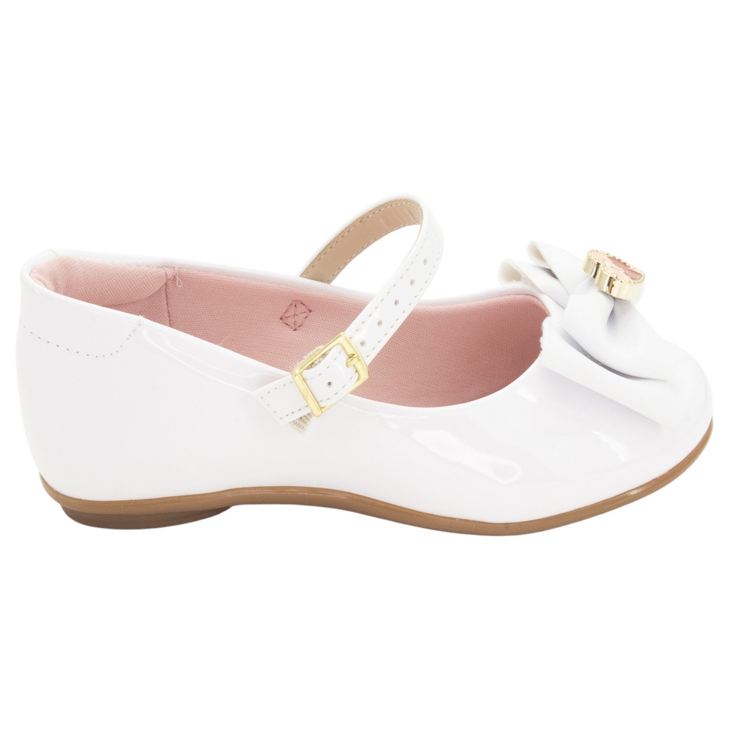 Sapatilha Infantil Menina Molekinha 2083.1140 - Branco