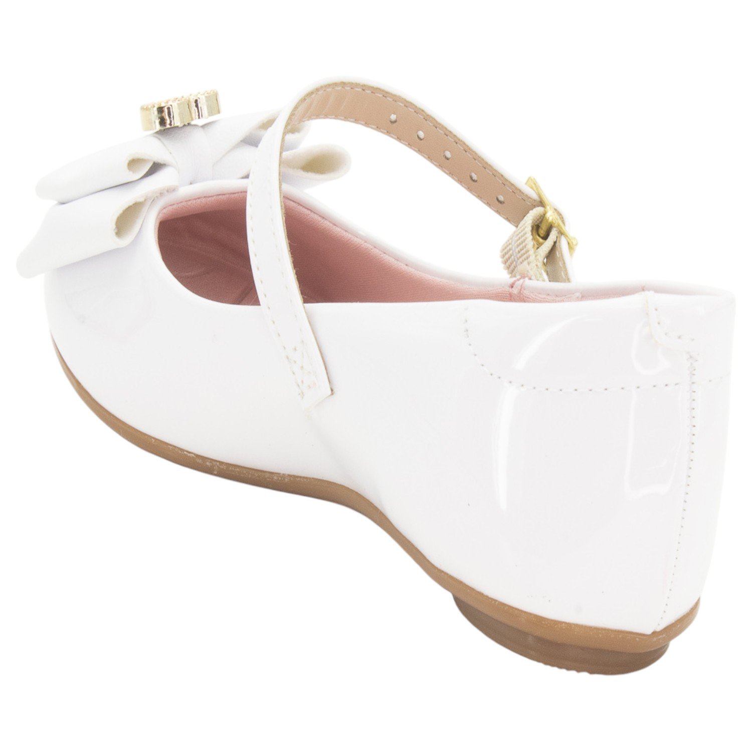 Sapatilha Infantil Menina Molekinha 2083.1140 - Branco Branco 3