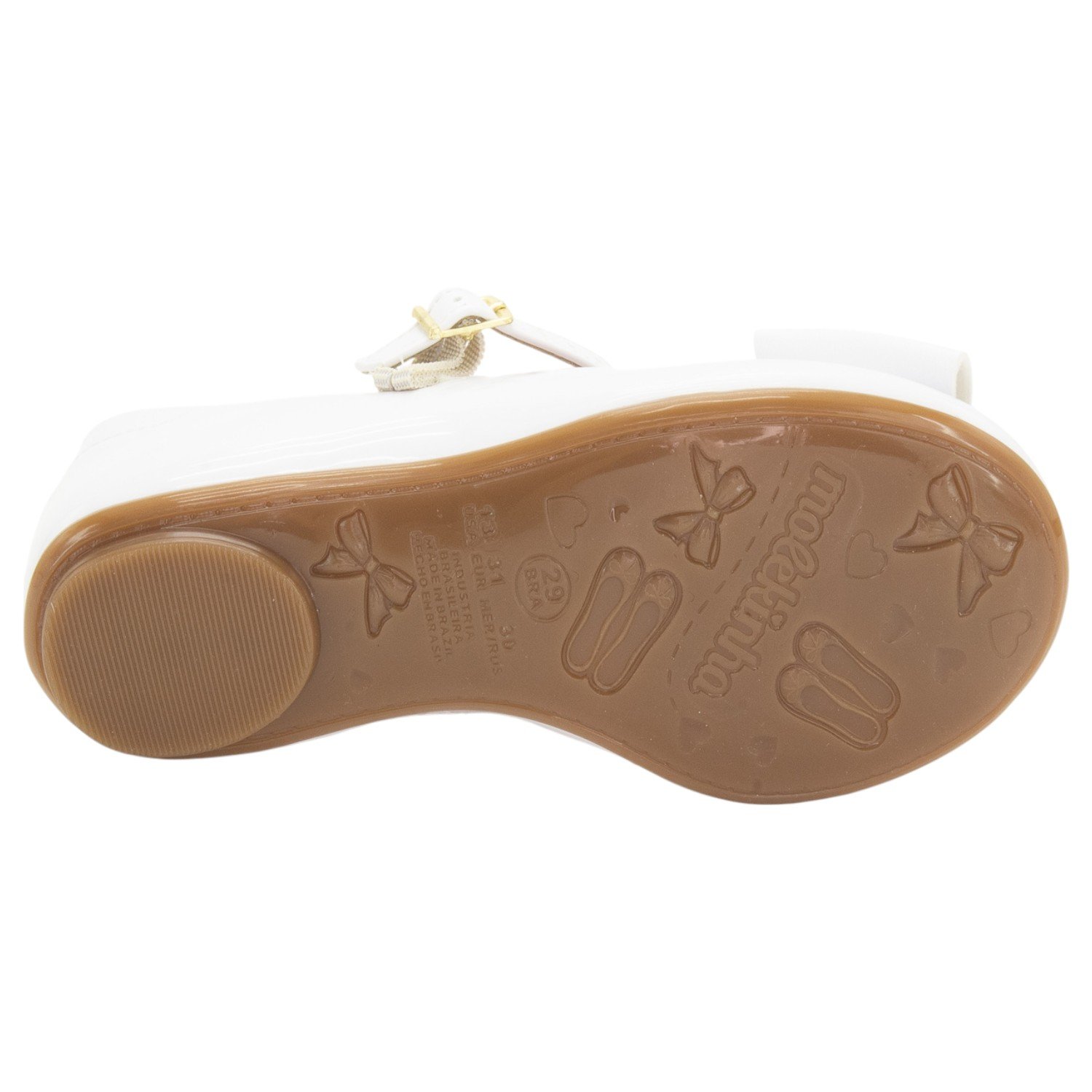 Sapatilha Infantil Menina Molekinha 2083.1140 - Branco Branco 4