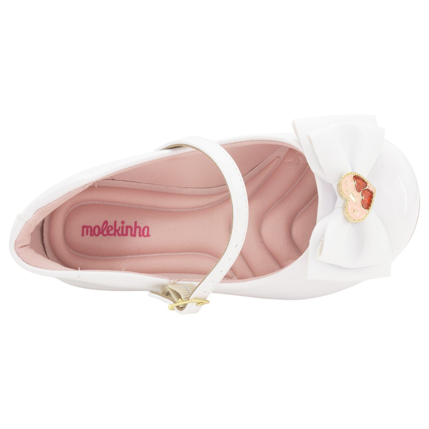 Sapatilha Infantil Menina Molekinha 2083.1140 - Branco Branco 5