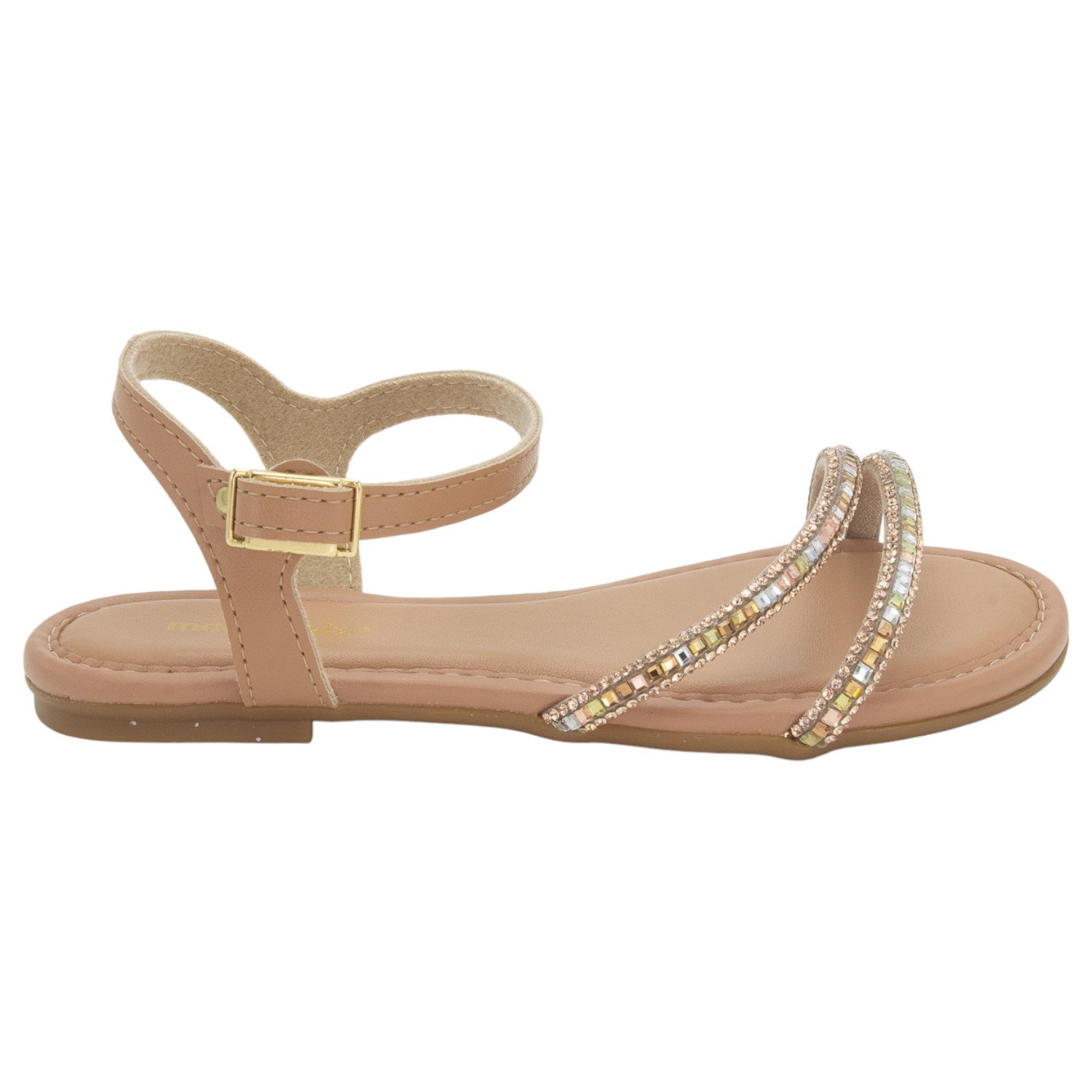 Sandália Infantil Menina Molekinha 2157.1203 - Nude