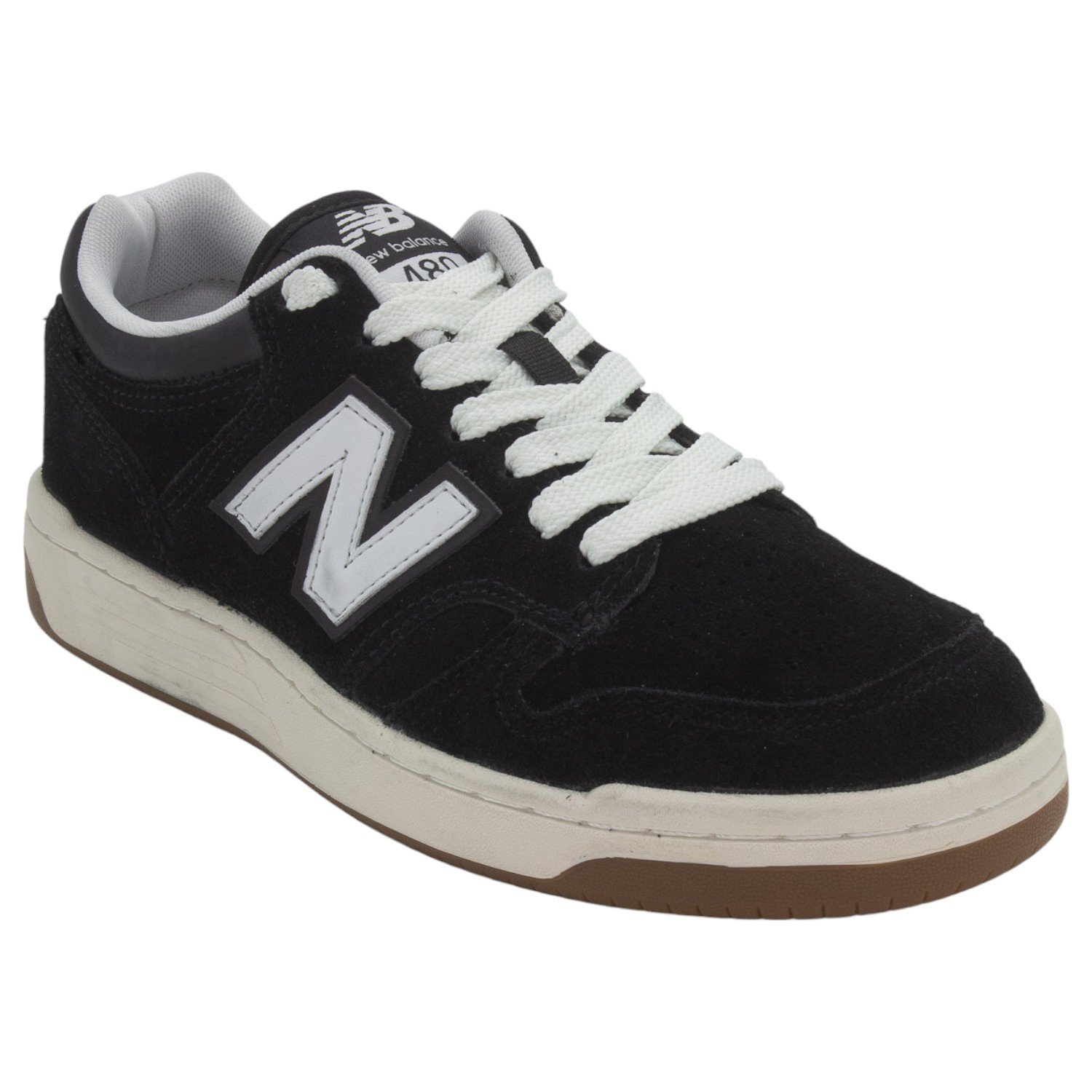 Tênis Unissex New Balance 480 Low - Preto Preto 2