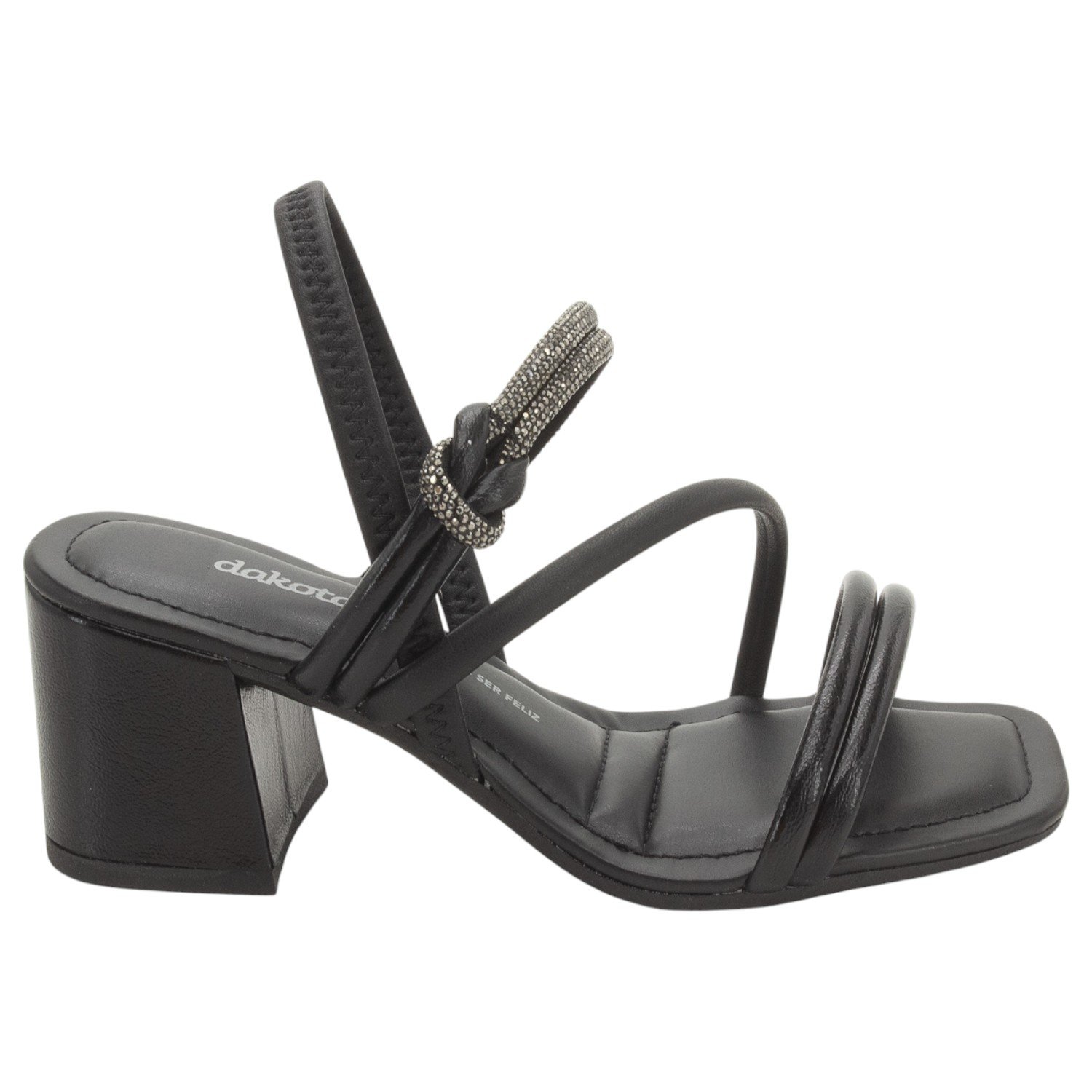 Sandália Feminina Dakota Y9412 - Preto