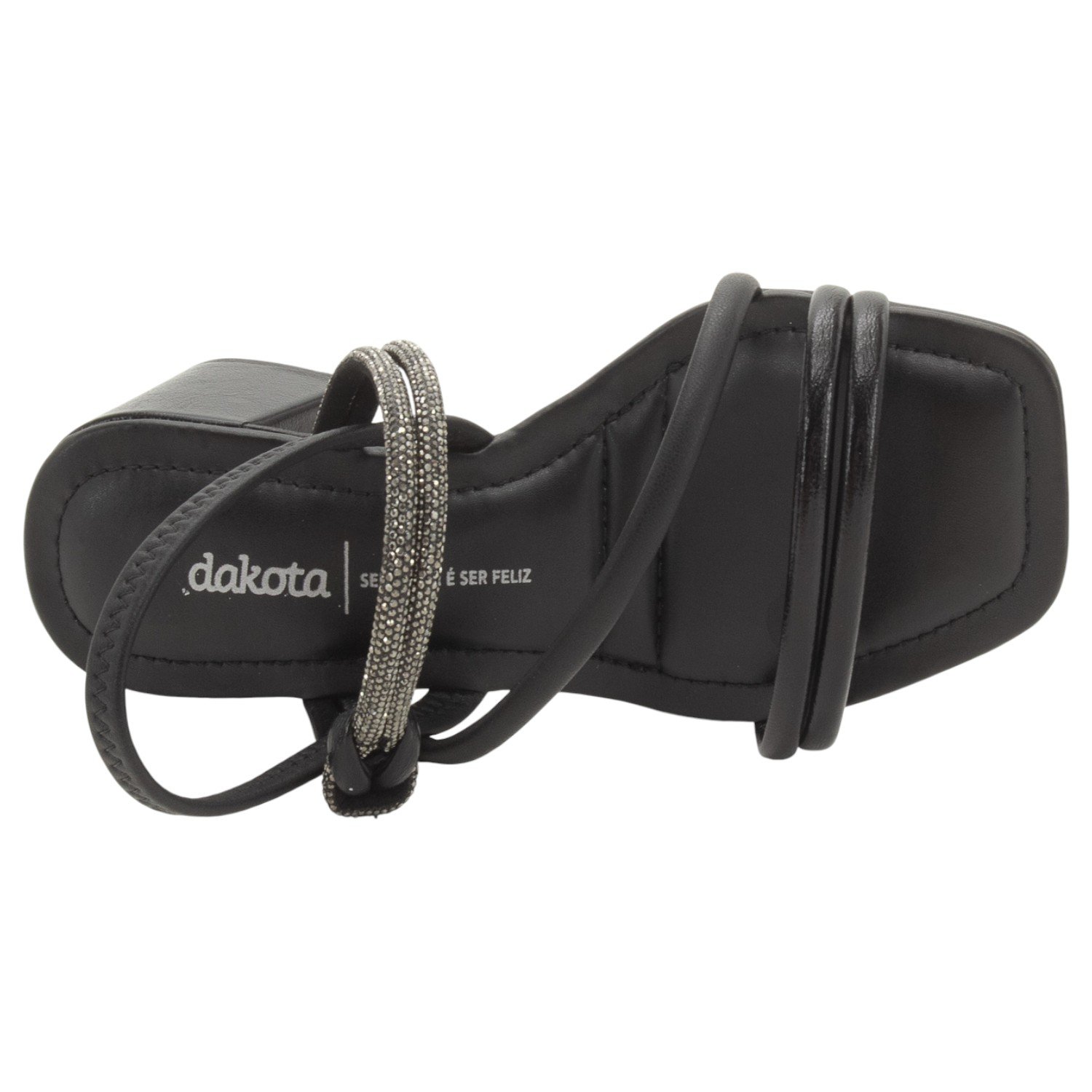 Sandália Feminina Dakota Y9412 - Preto Preto 5