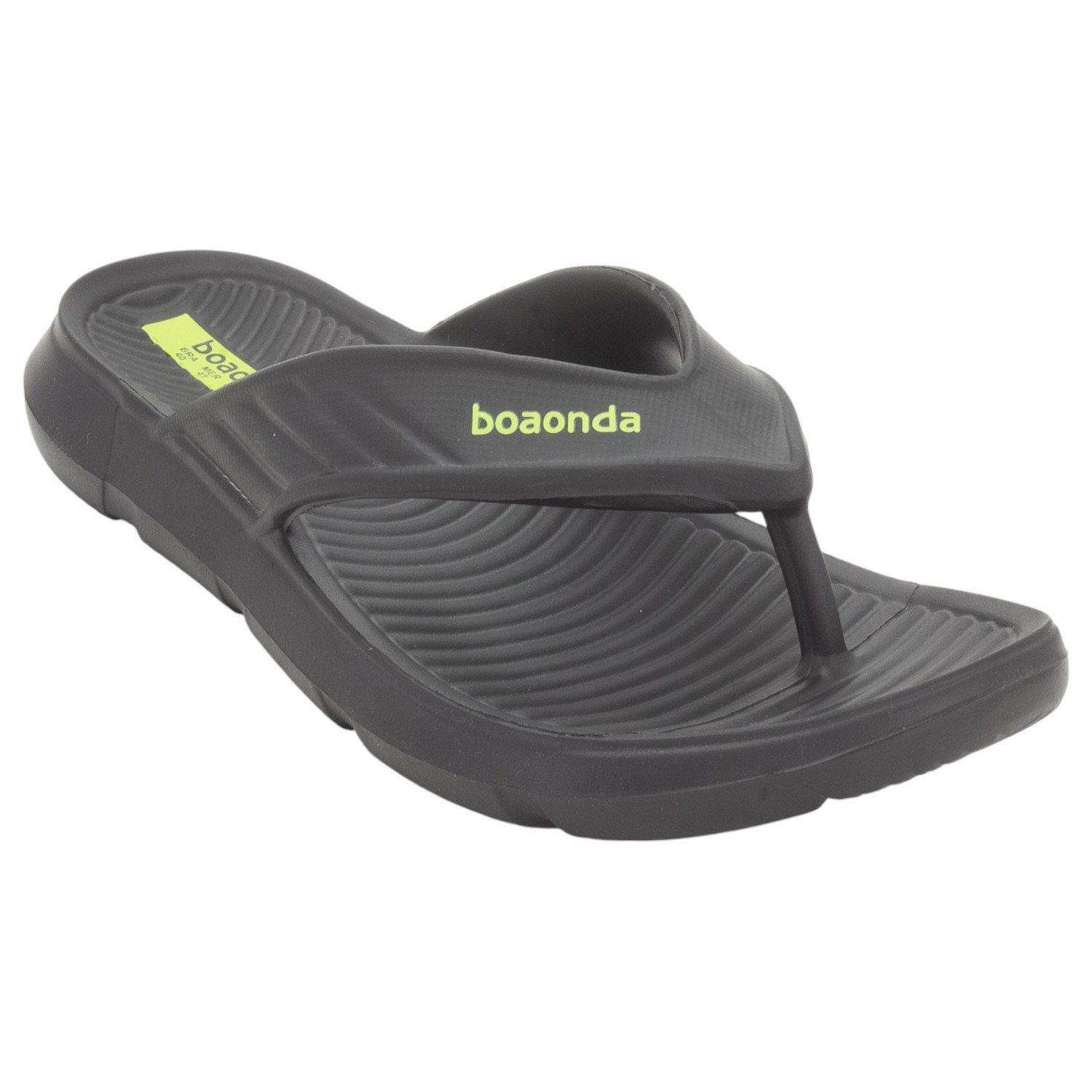 Chinelo Masculino Boaonda Bolt - Preto Preto 2