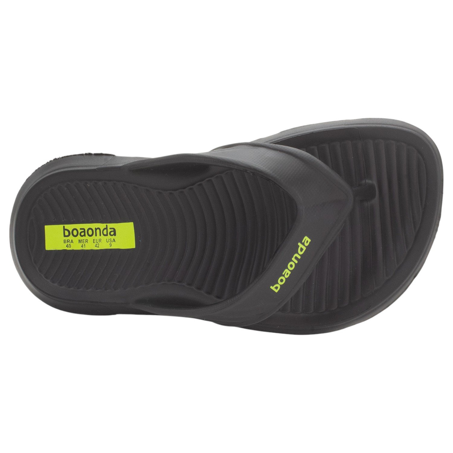 Chinelo Masculino Boaonda Bolt - Preto Preto 5