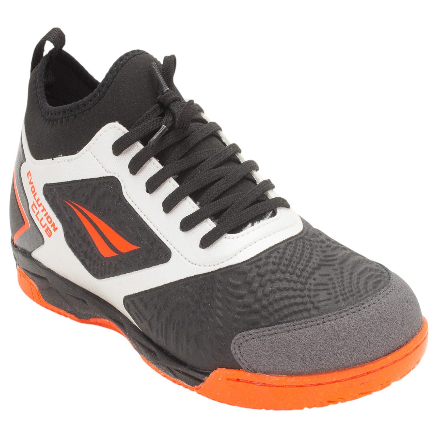 Chuteira Futsal Masculina Penalty Evolution Club Locker Y-1 - Preto Preto 2