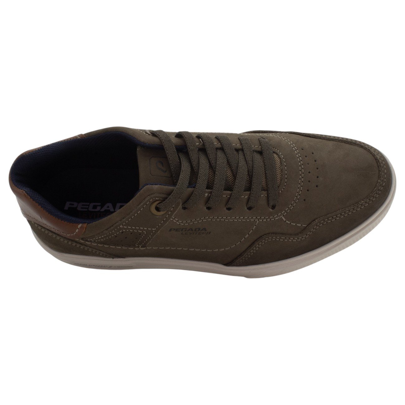 Sapatênis Masculino Pegada 111903-10 - Marrom Marrom 5