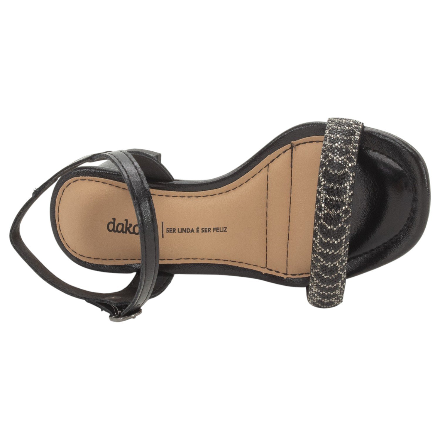 Sandália Feminina Dakota Y9741 - Preto Preto 5