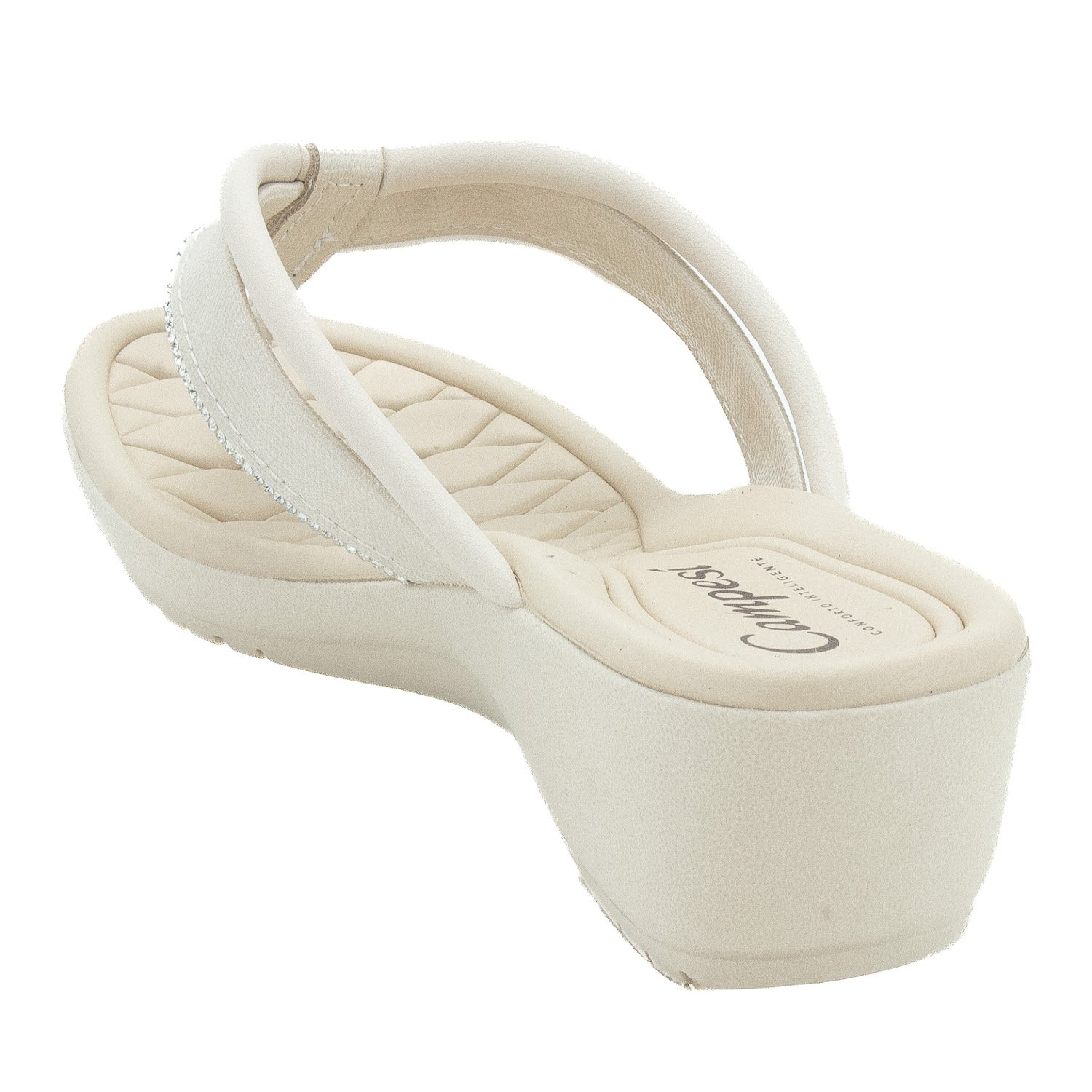 Tamanco Feminino Campesí CE213 - Off White Branco 3