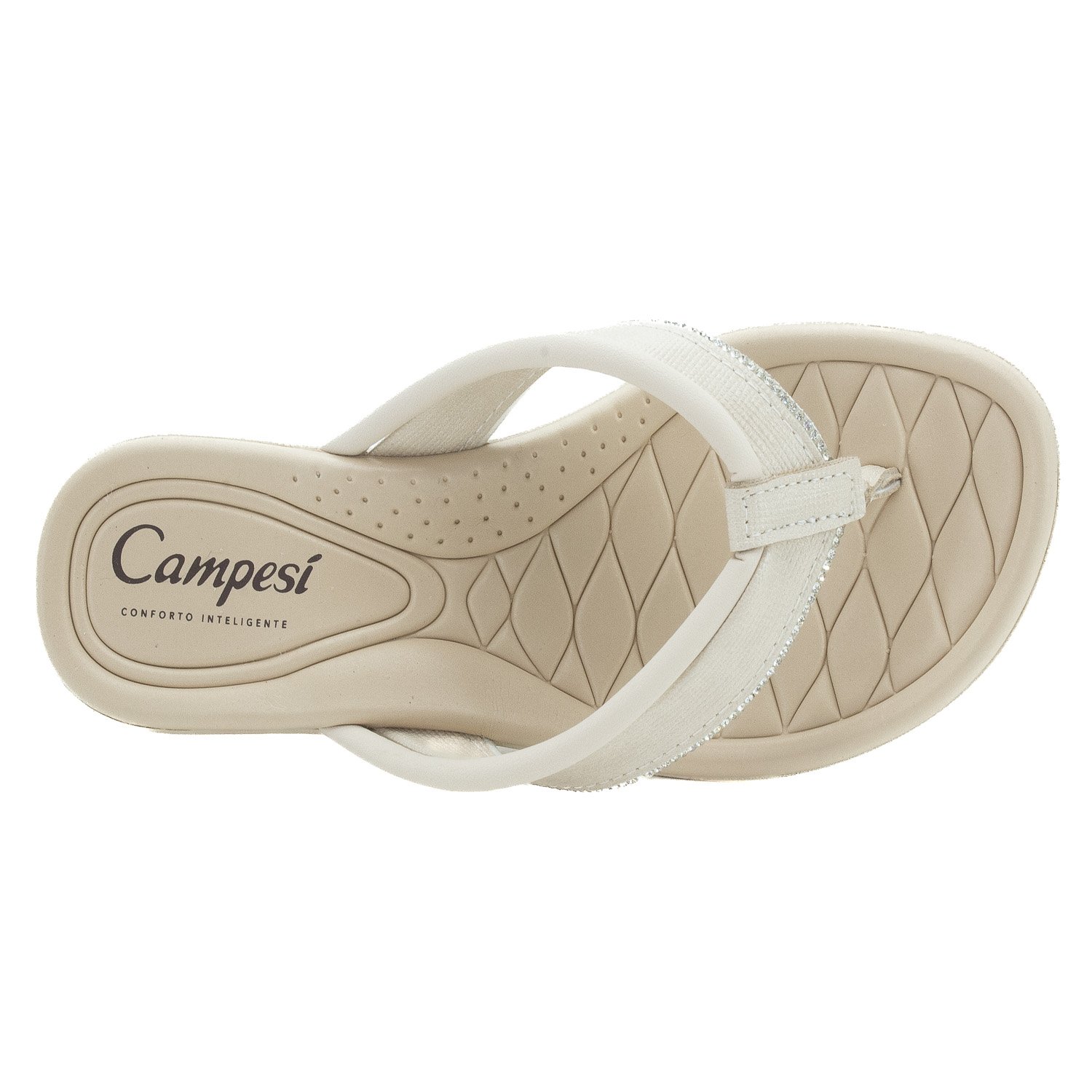 Tamanco Feminino Campesí CE213 - Off White Branco 5