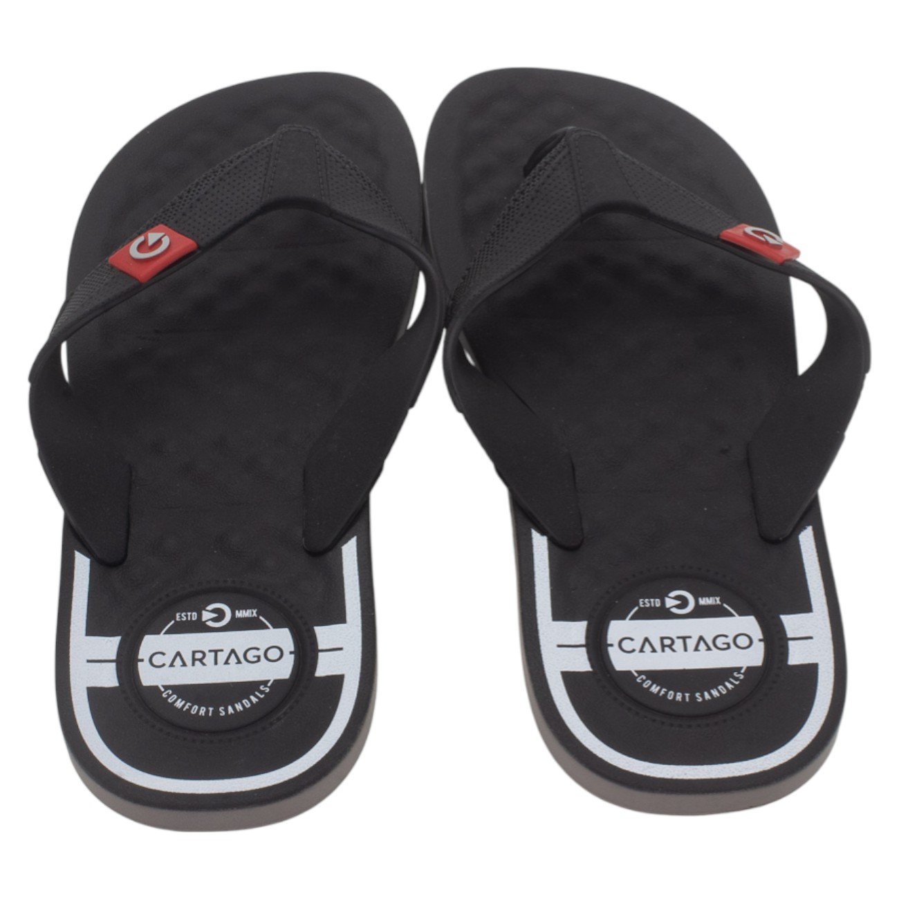 Chinelo Masculino Cartago Arizona - Preto Preto 3