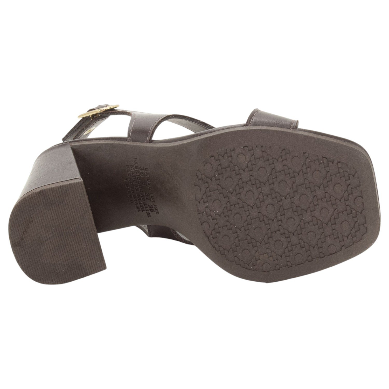 Sandália Feminina Dakota Y9152 - Marrom Marrom 4