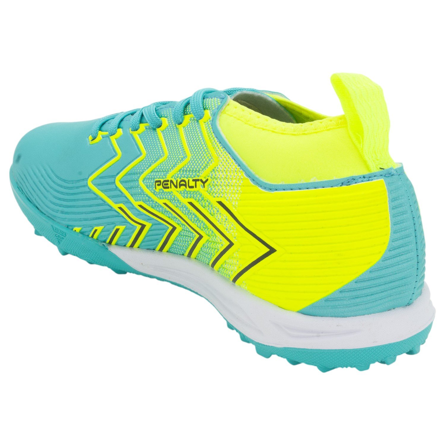 Chuteira Society Masculina Penalty Storm Y-3 - Azul Verde 3