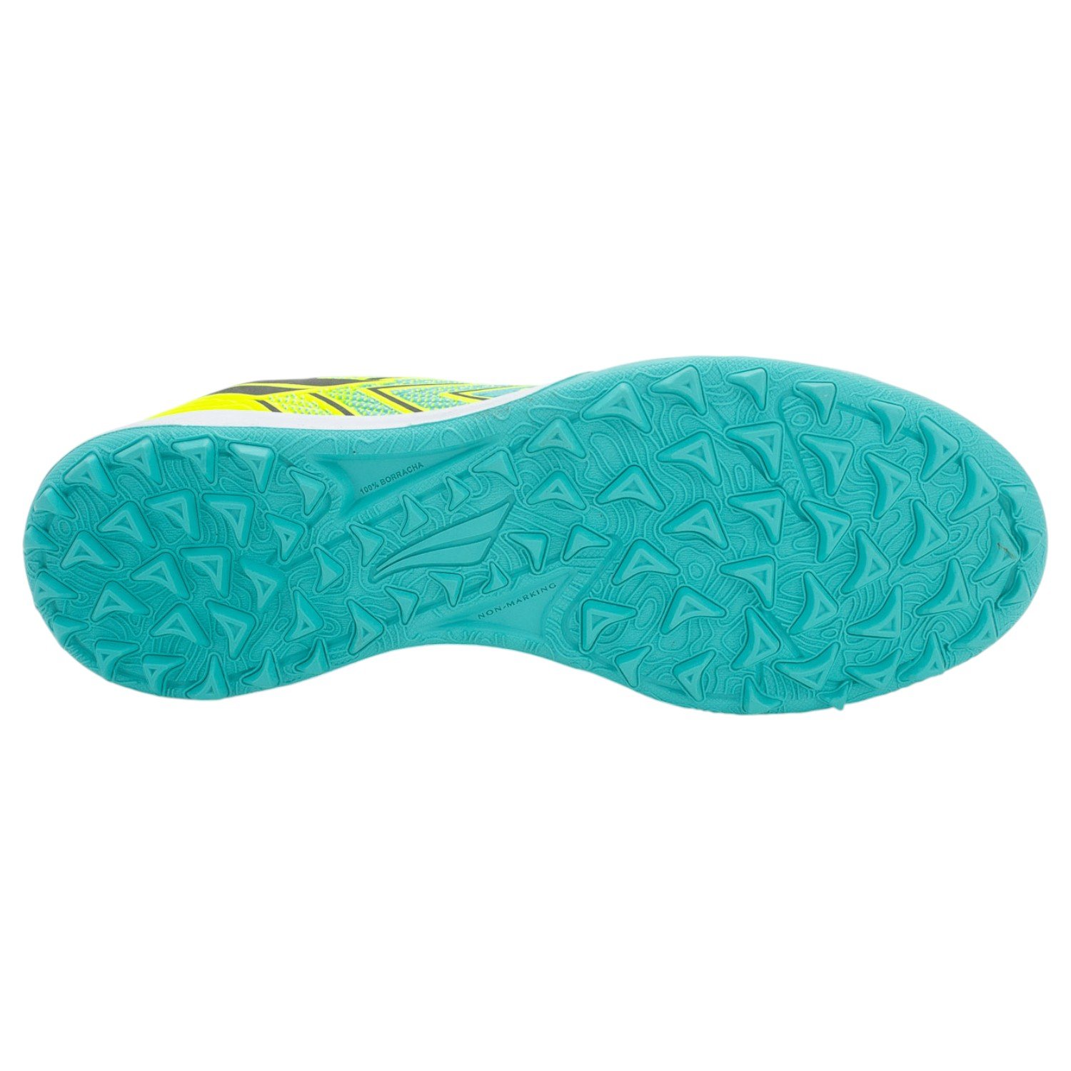 Chuteira Society Masculina Penalty Storm Y-3 - Azul Verde 4