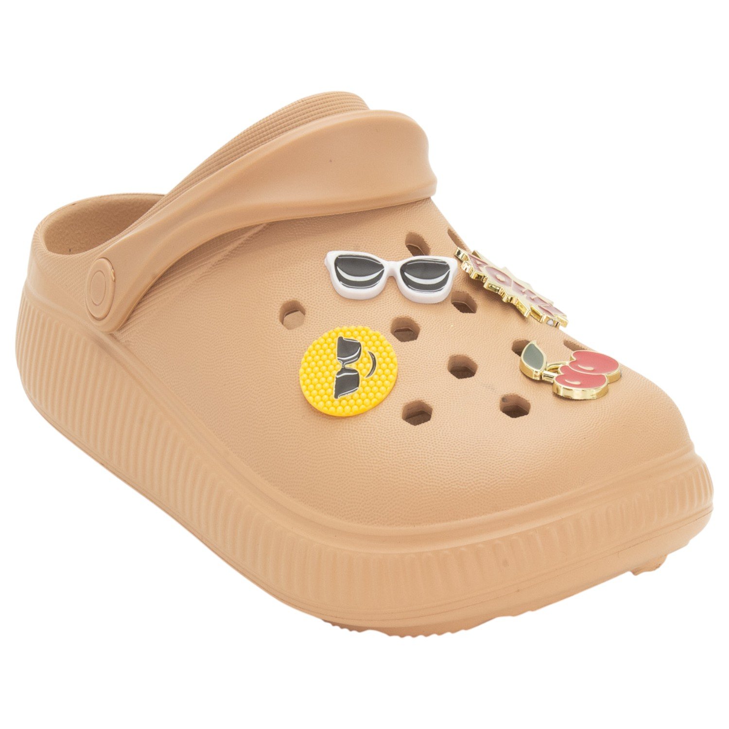 Babuche Feminino Moleca 5832.101 - Nude Bege 2