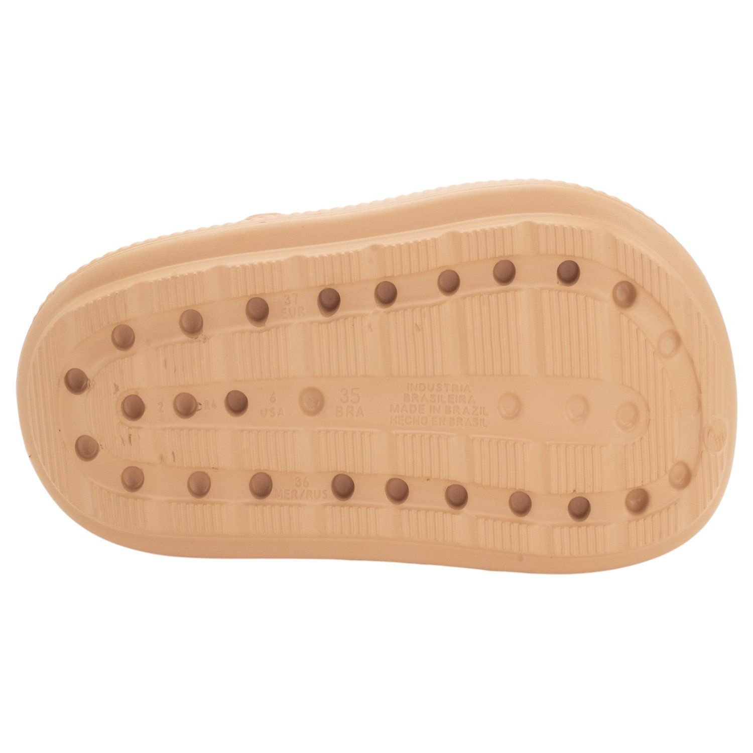 Babuche Feminino Moleca 5832.101 - Nude Bege 4