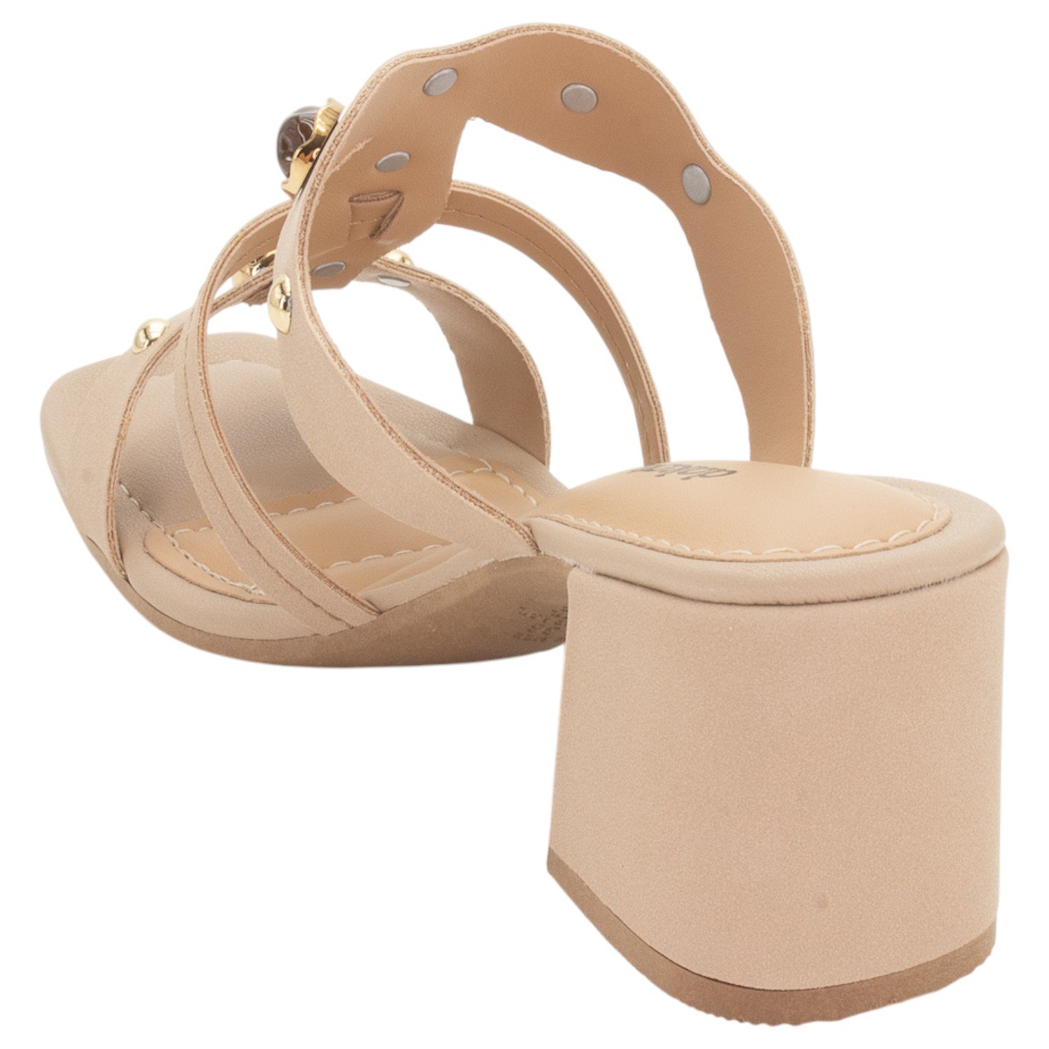 Tamanco Feminino Dakota Y9582 - Cappuccino Bege 3