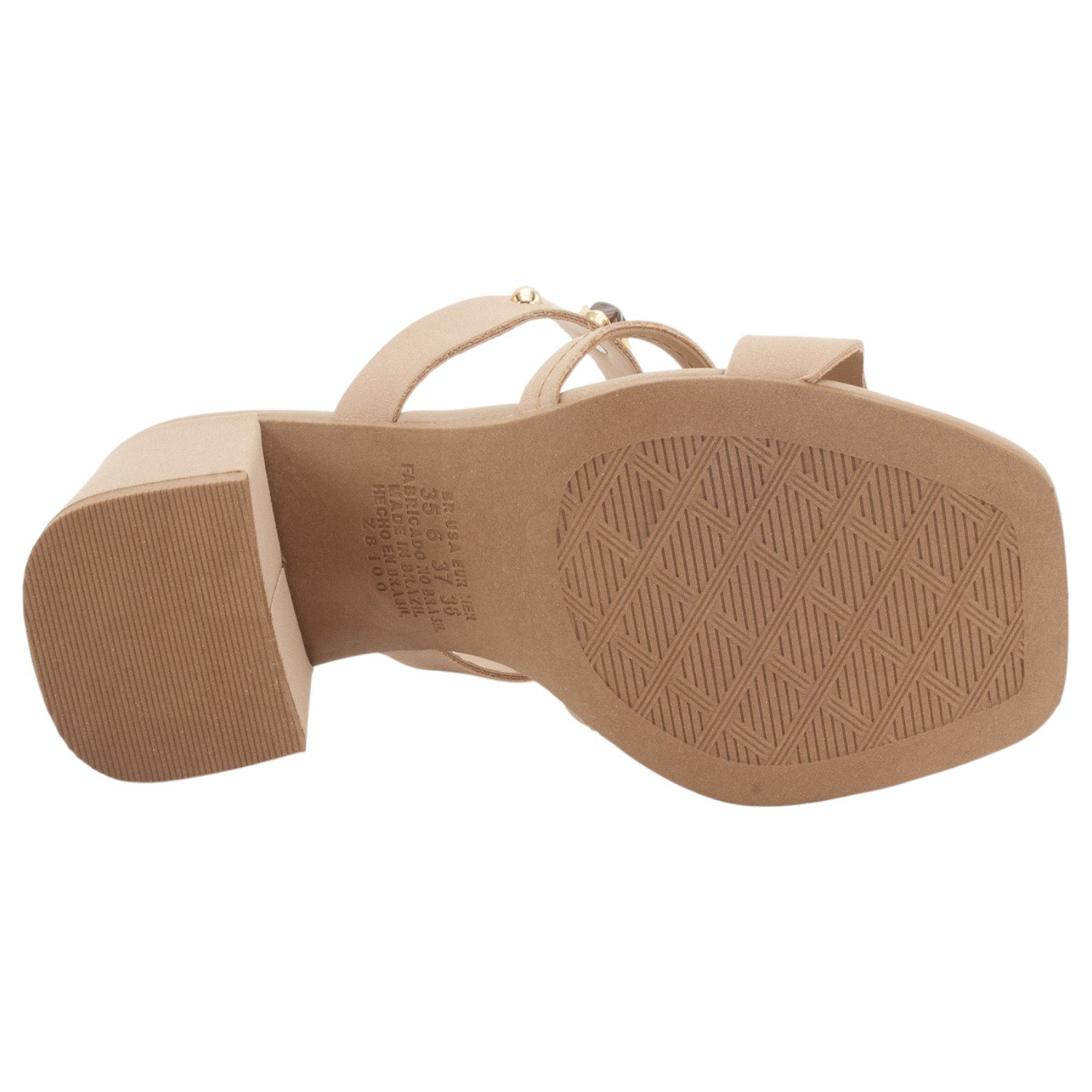 Tamanco Feminino Dakota Y9582 - Cappuccino Bege 4