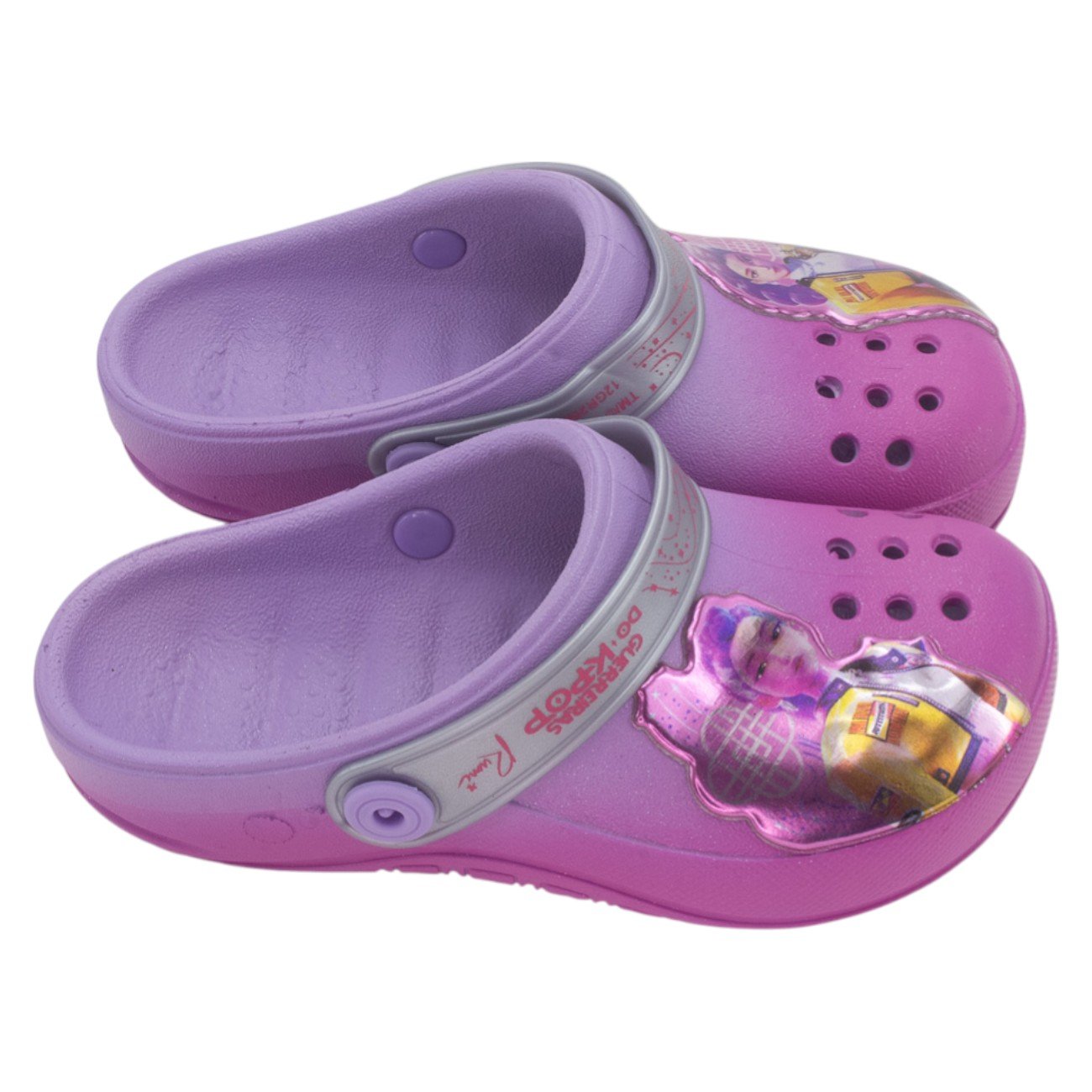 Babuche Infantil Menina Grendene Guerreiras Do K-POP Huntrix - Lilás Lilás 2