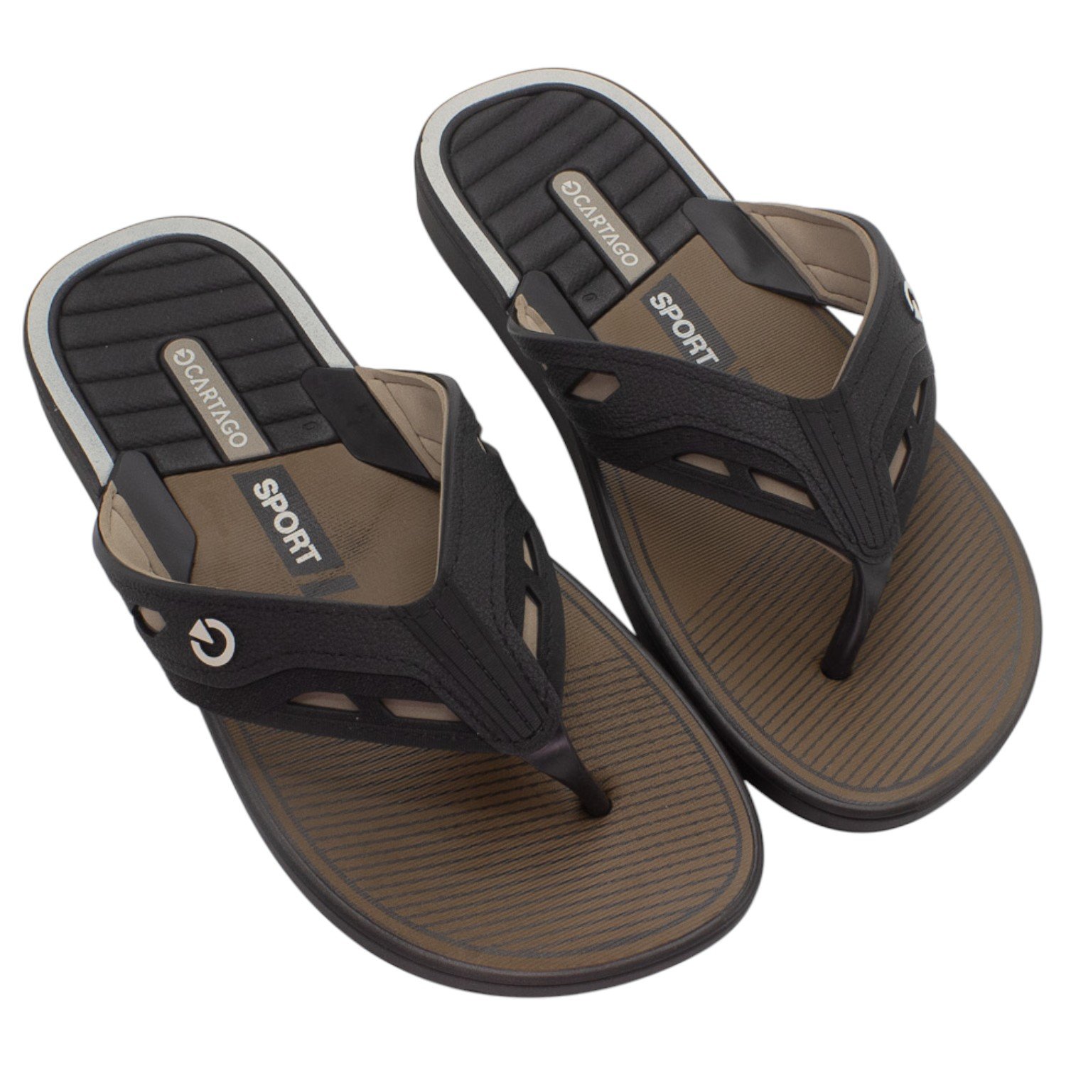 Chinelo Masculino Cartago Dallas - Marrom