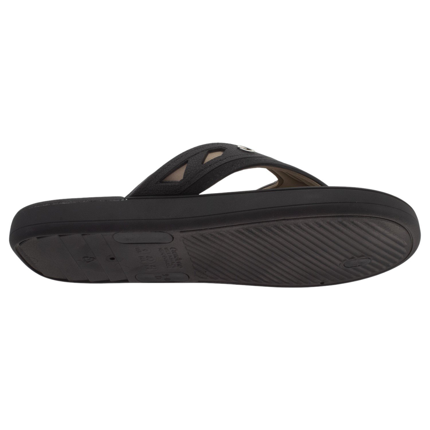 Chinelo Masculino Cartago Dallas - Marrom Preto 4