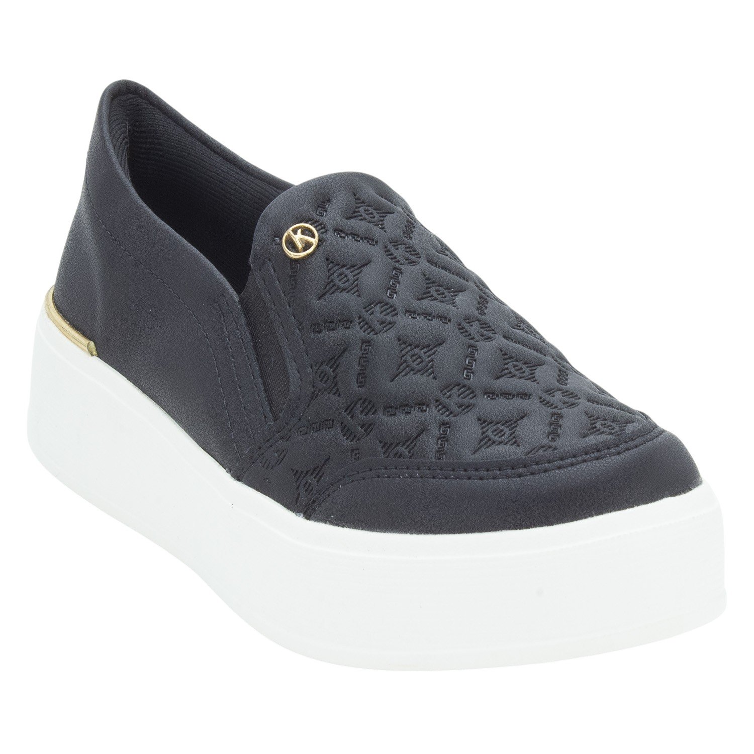 Tênis Feminino Kolosh C4283 - Preto Preto 2