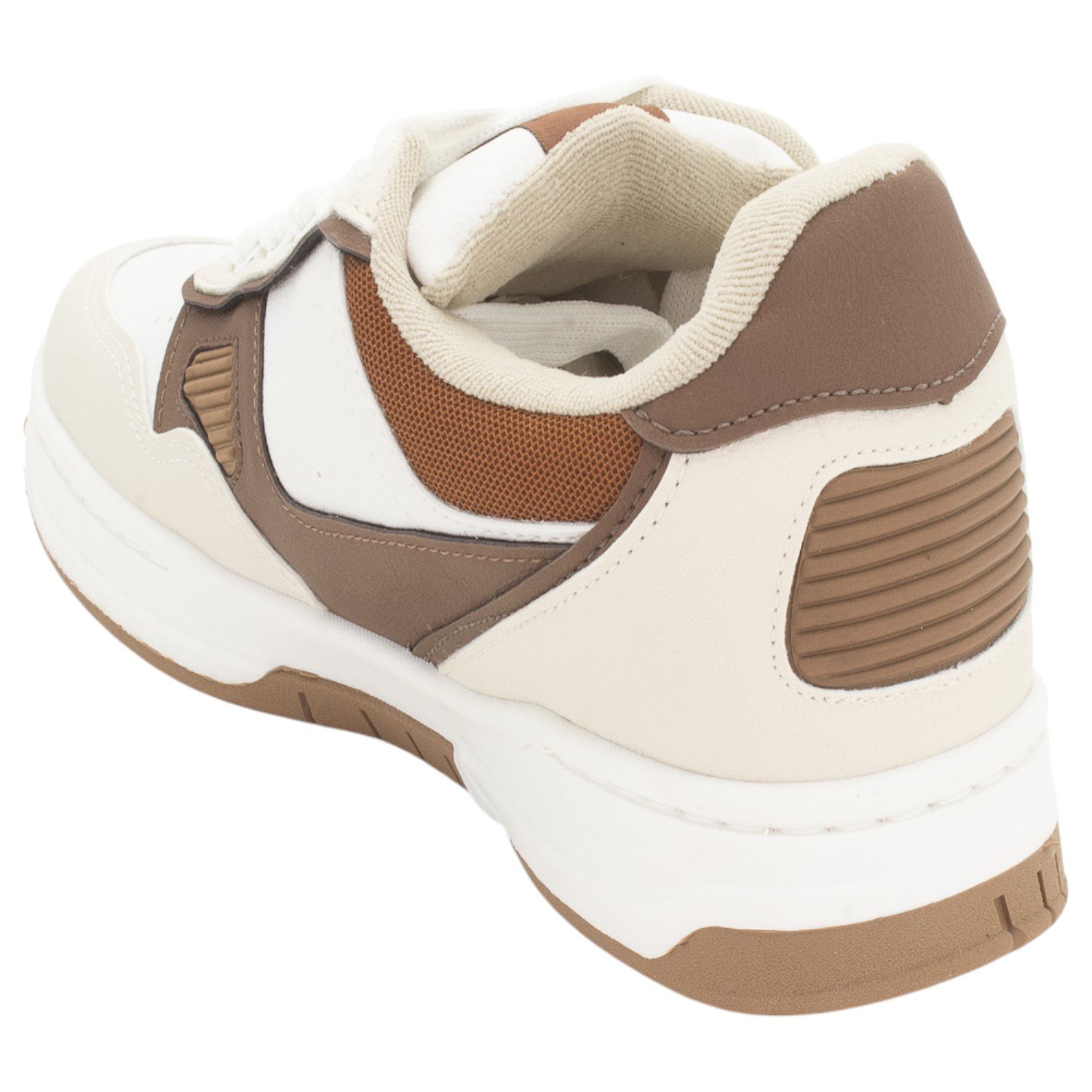 Tênis Masculino Energy 1901A - Marrom Marrom/Bege 3