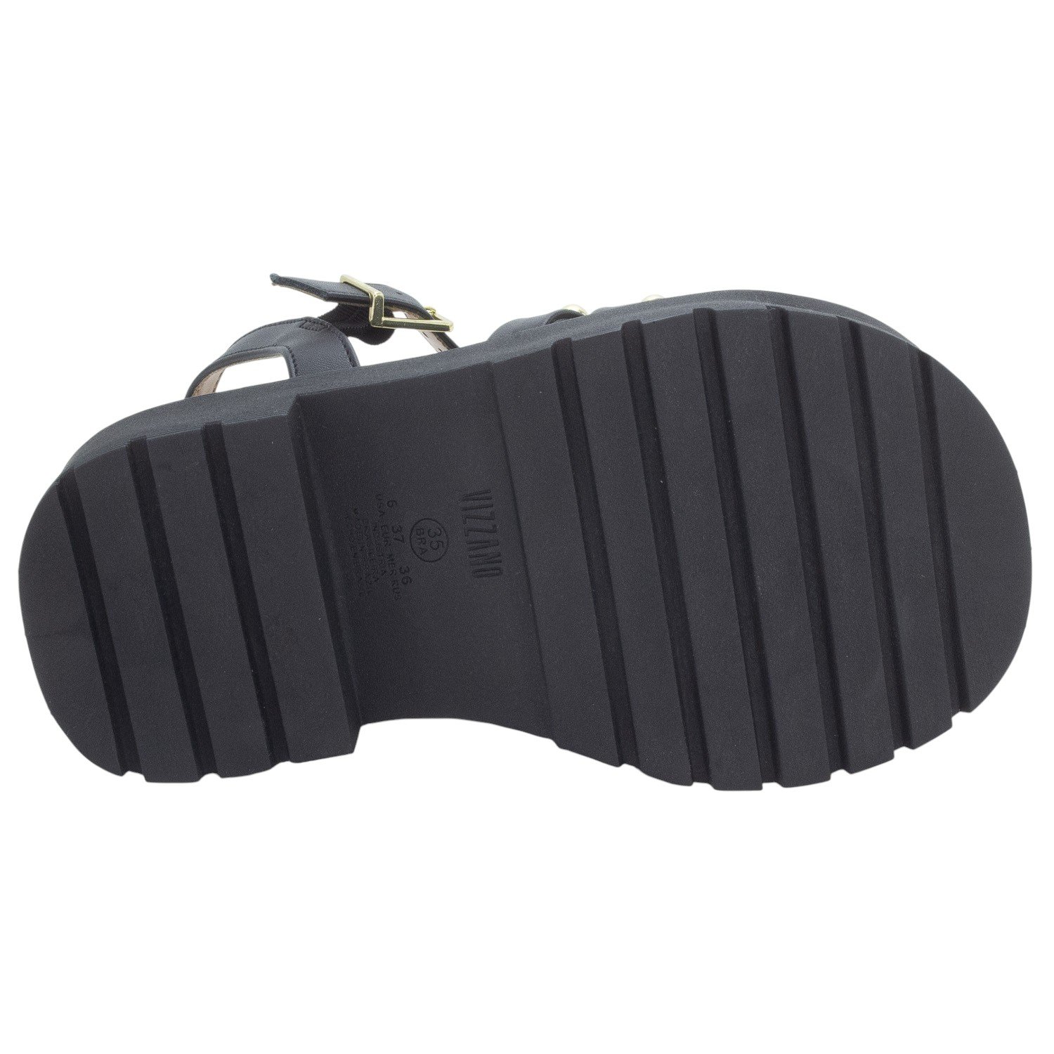 Sandália Feminina Vizzano 6499.128 - Preto Preto 4