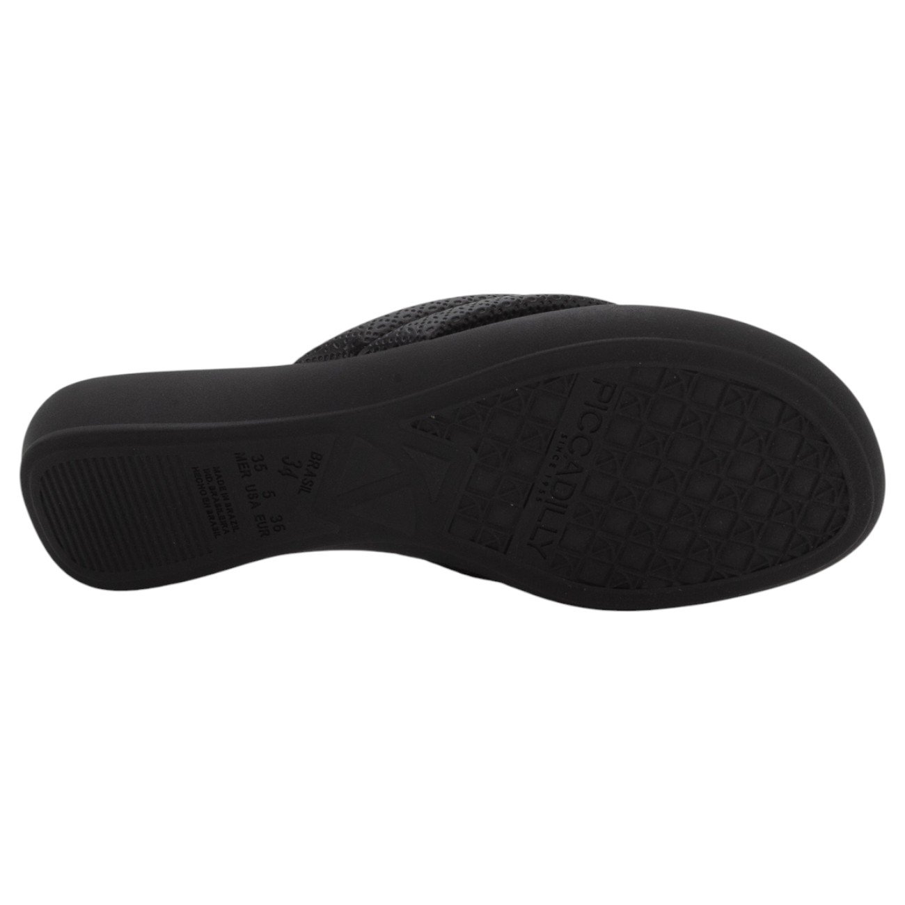 Chinelo Feminino Piccadilly 500401-29 - Preto Preto 4